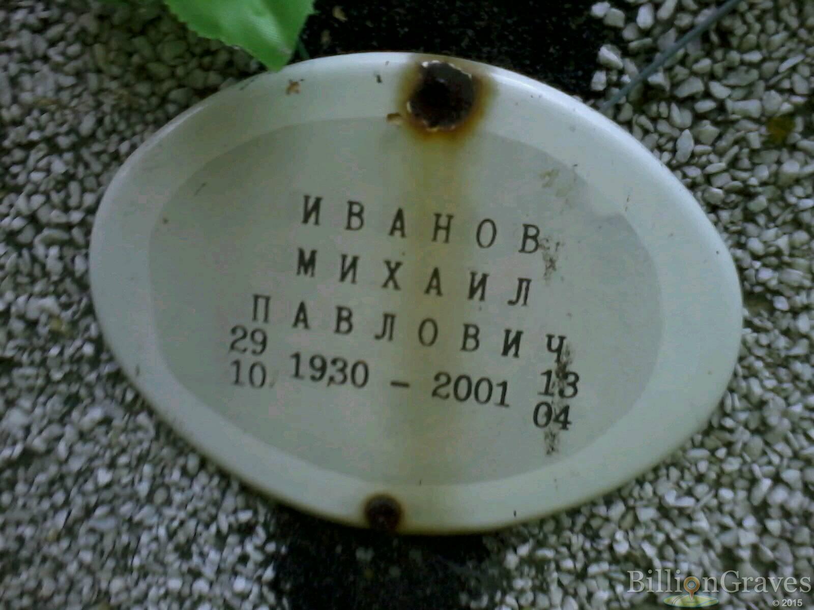 Иванов Михаил Павлович