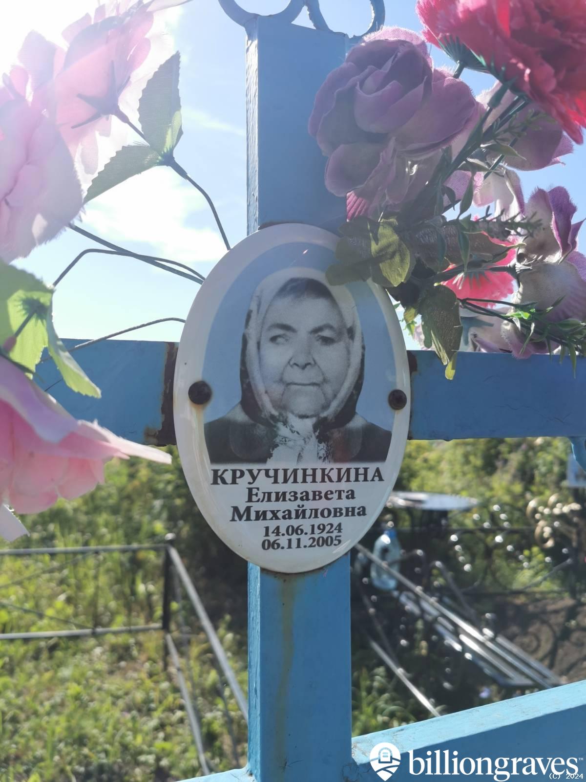 Кручинкина Елизавета Михайловна