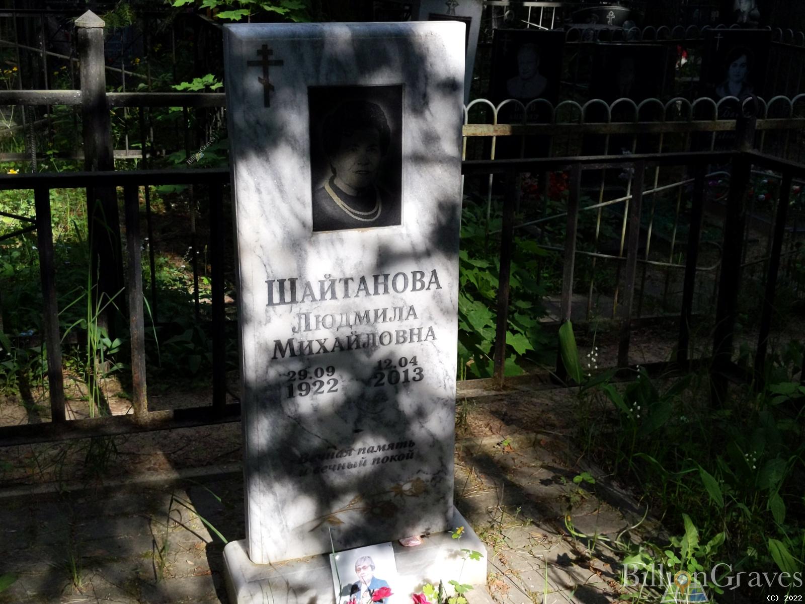 Шайтанова Людила Михайловна