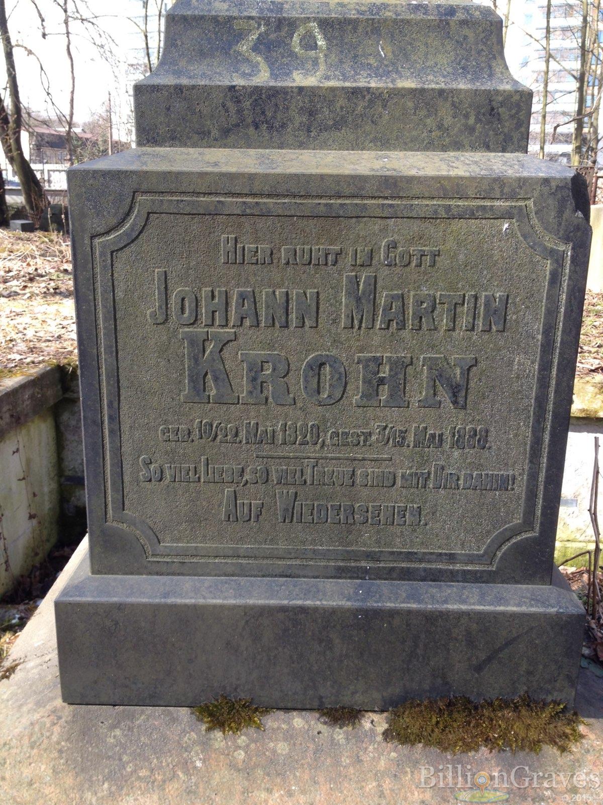 Krohn Johann Martin