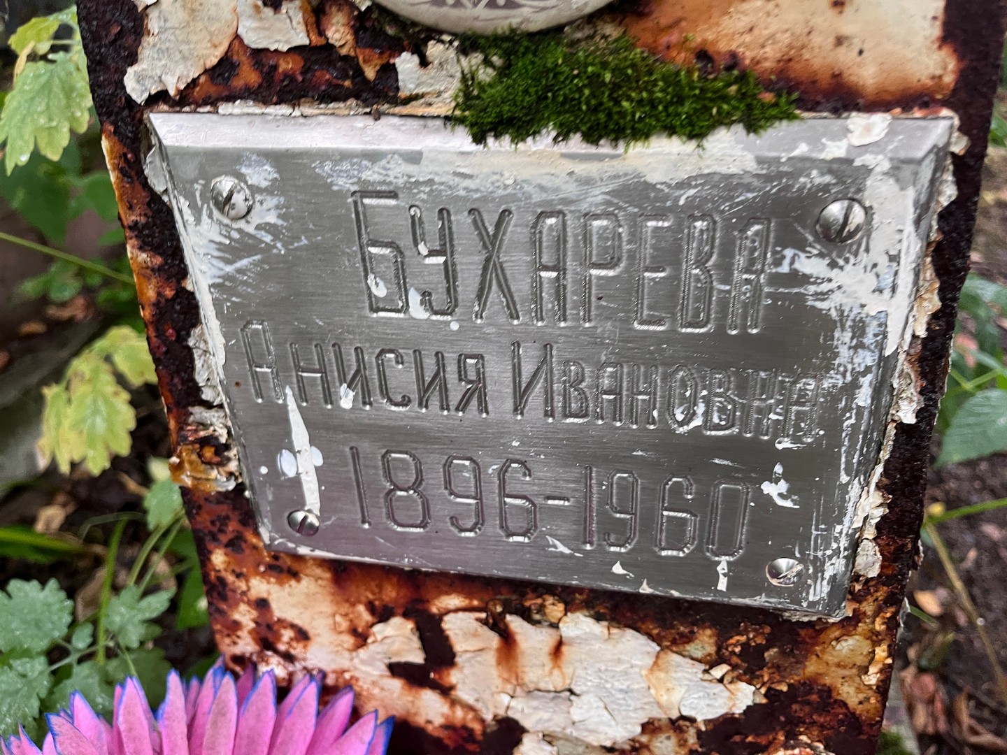 Анисия Бухарева Ивановна