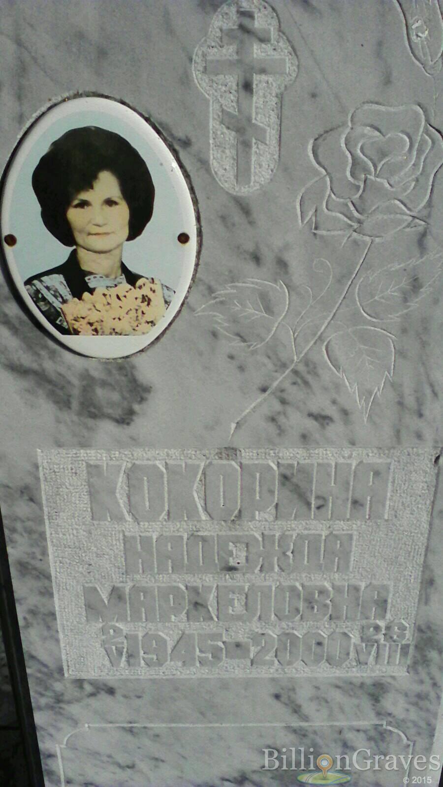 Кокорина Надежда Маркеловна