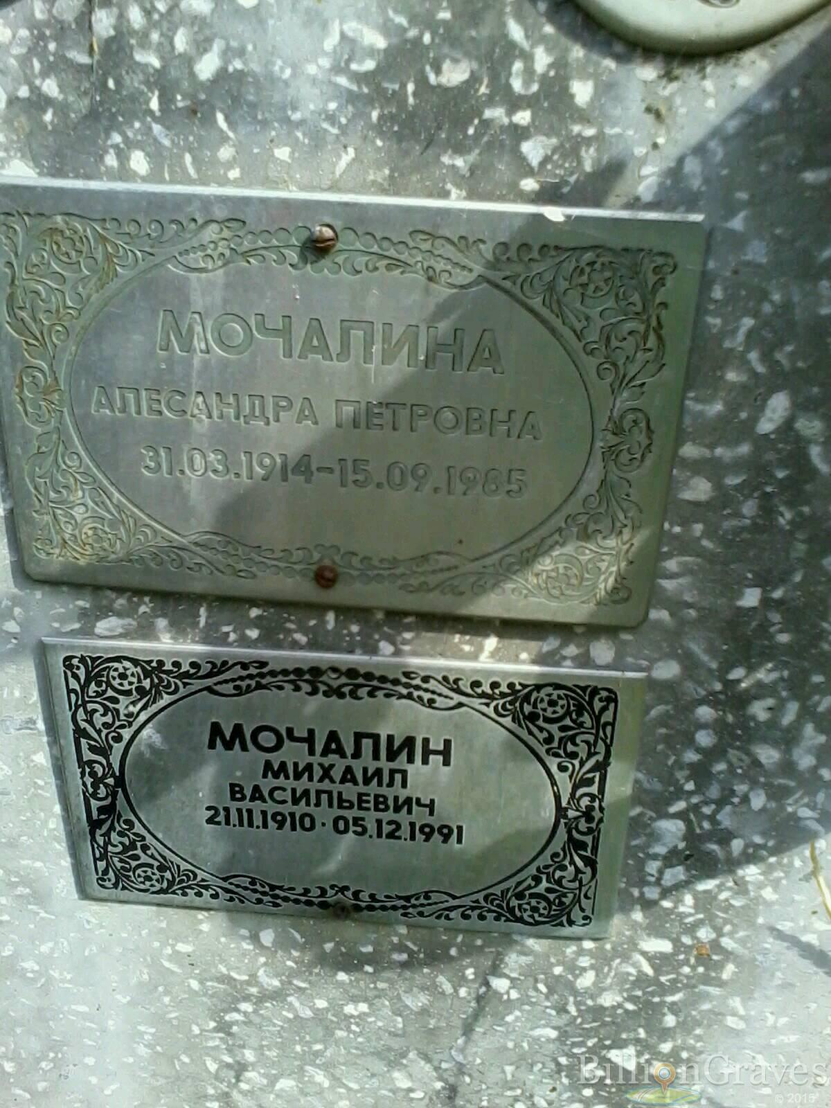 Мочалина Александра Петровна