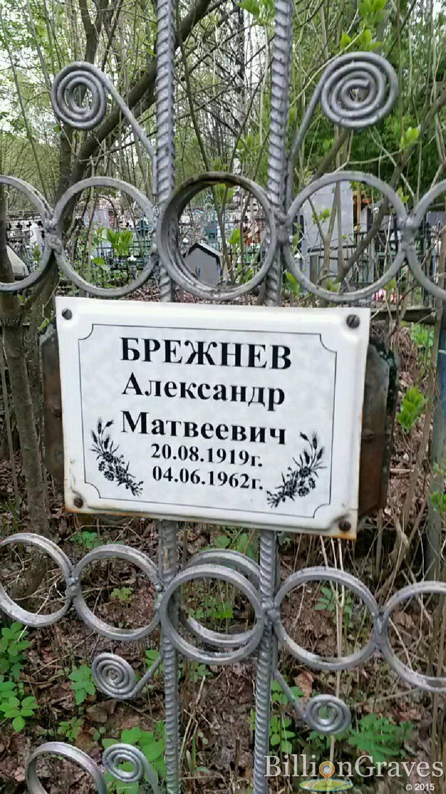 Брежнев Александр Матвеевич