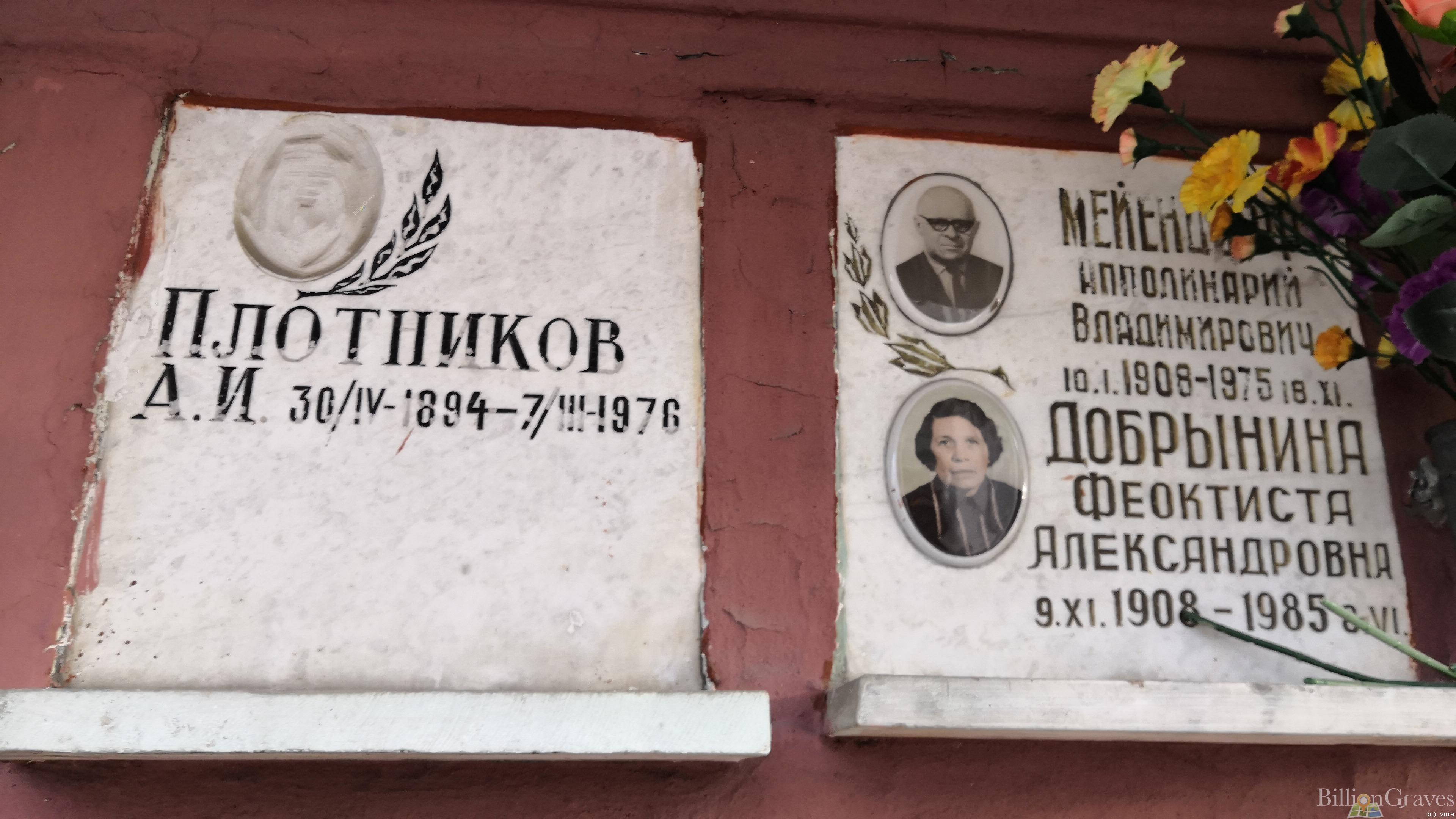 Добрынина Феоктиста Александровна