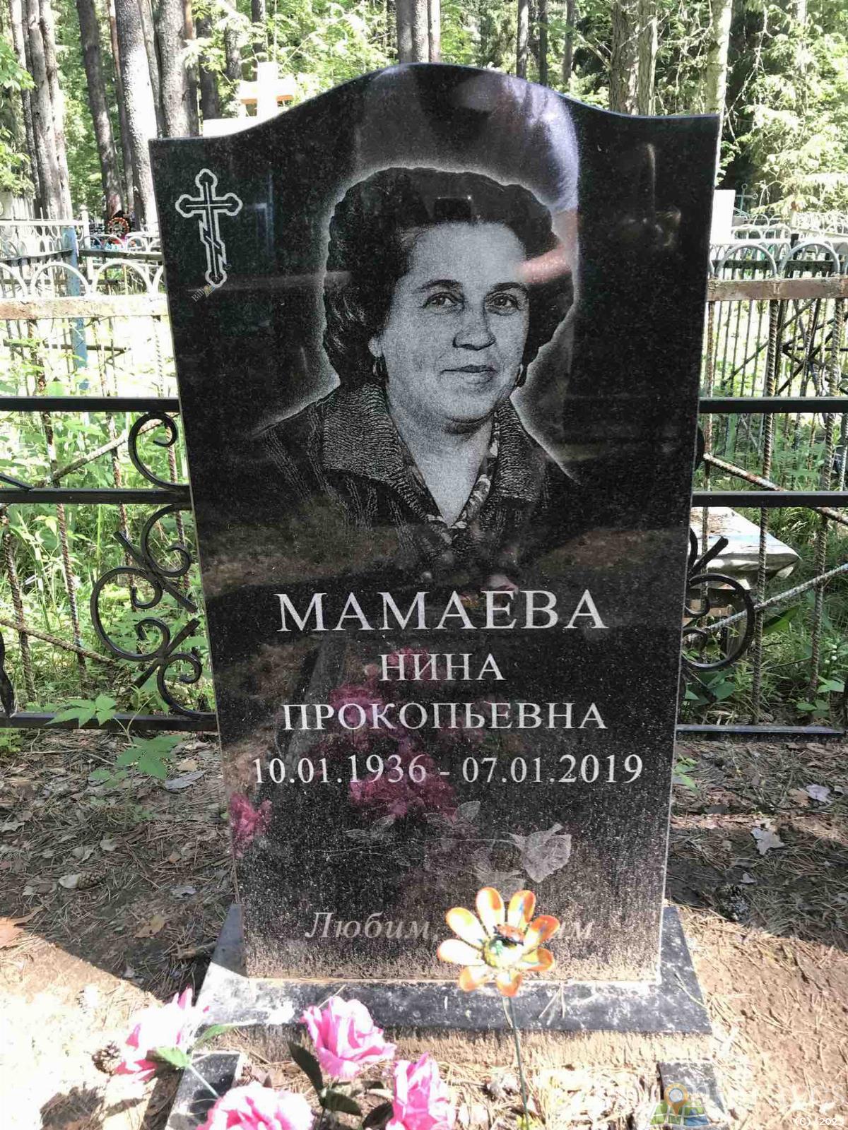 Мамаева Нина Прокопьевна