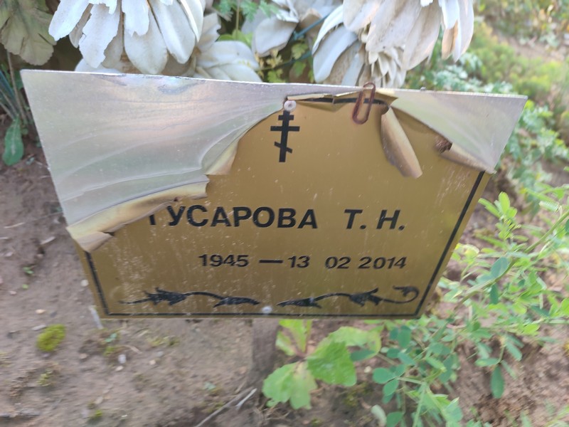 Т. Гусарова Н.