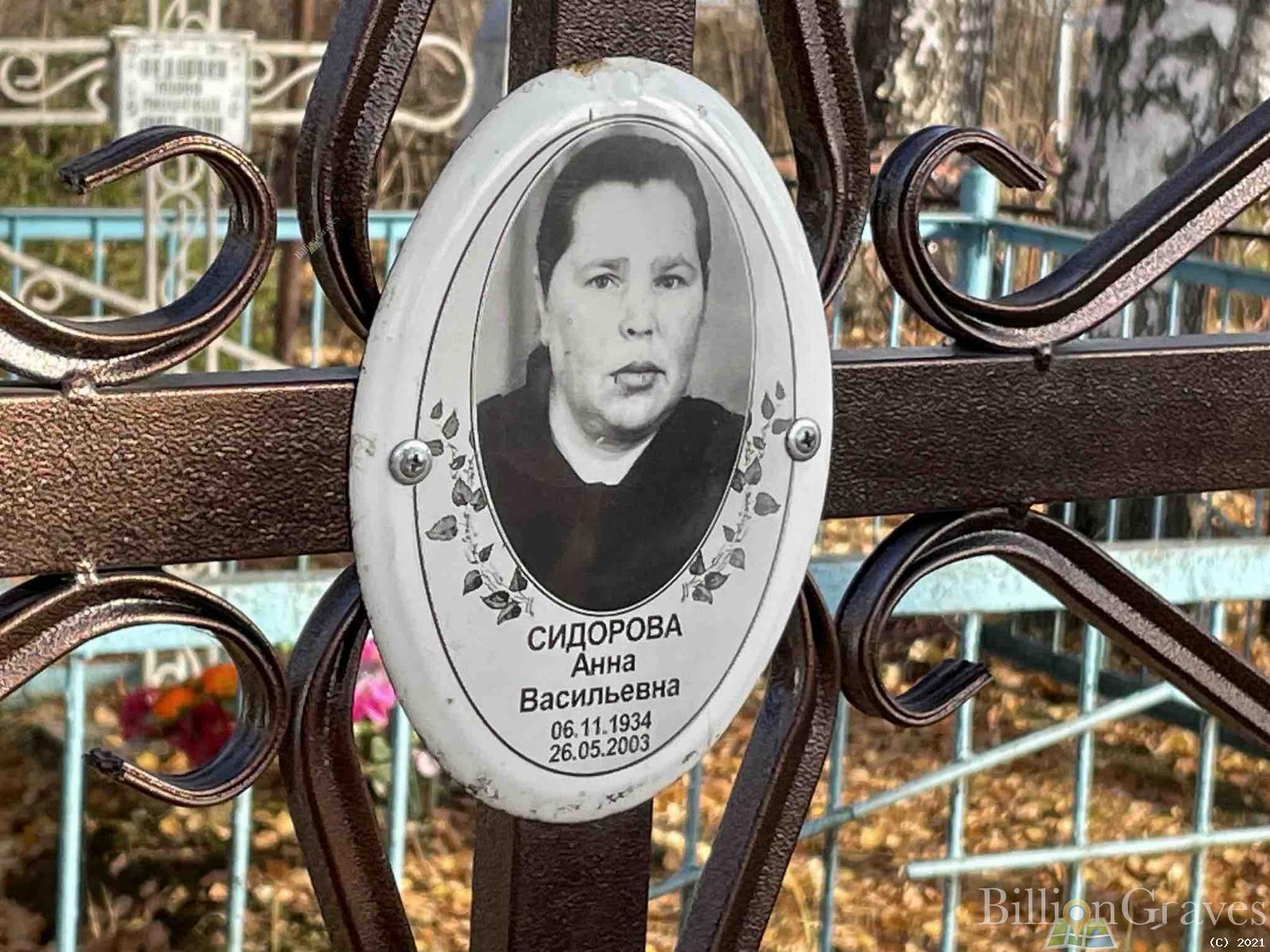 Сидорова Анна Васильевна