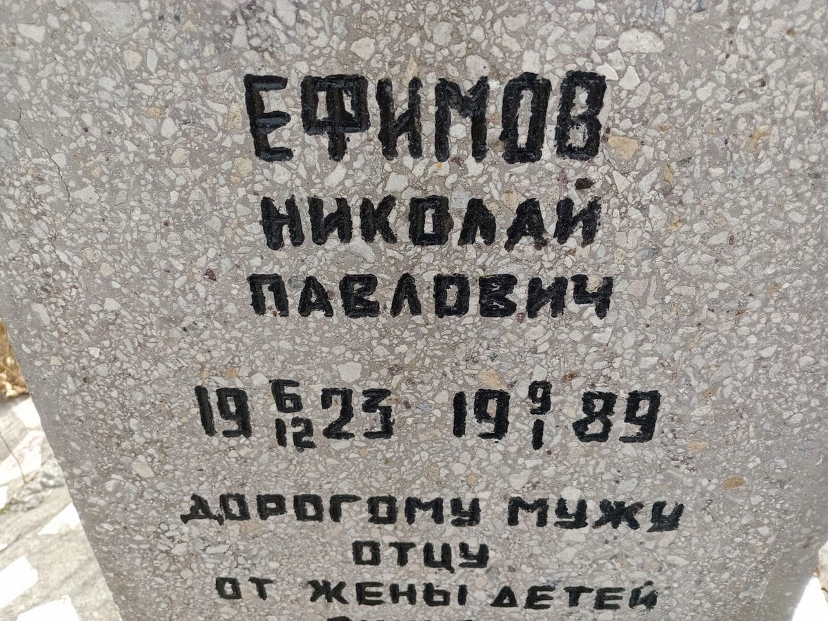 Ефимов Николай Павлович