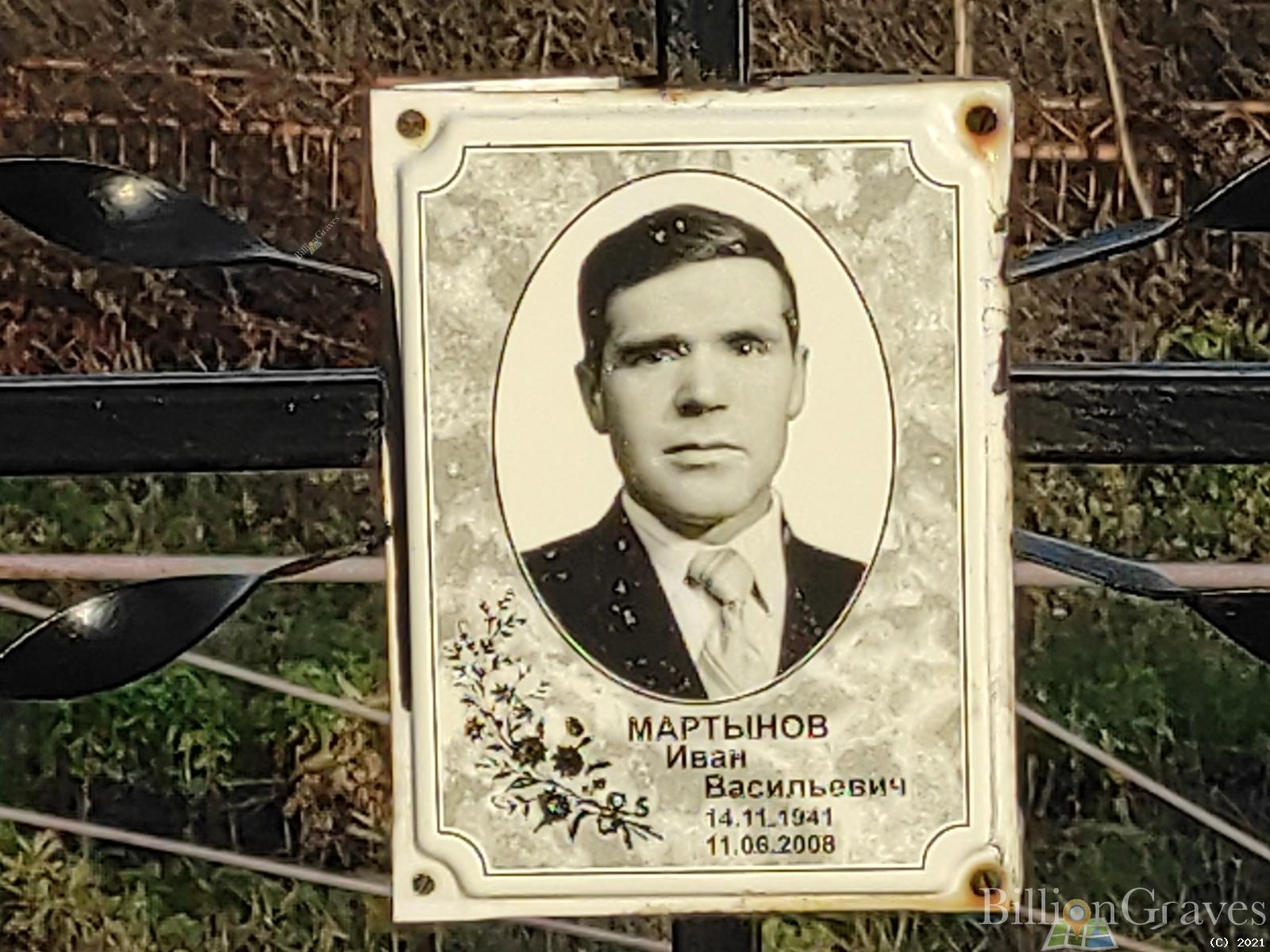 Мартынов Иван Васильевич
