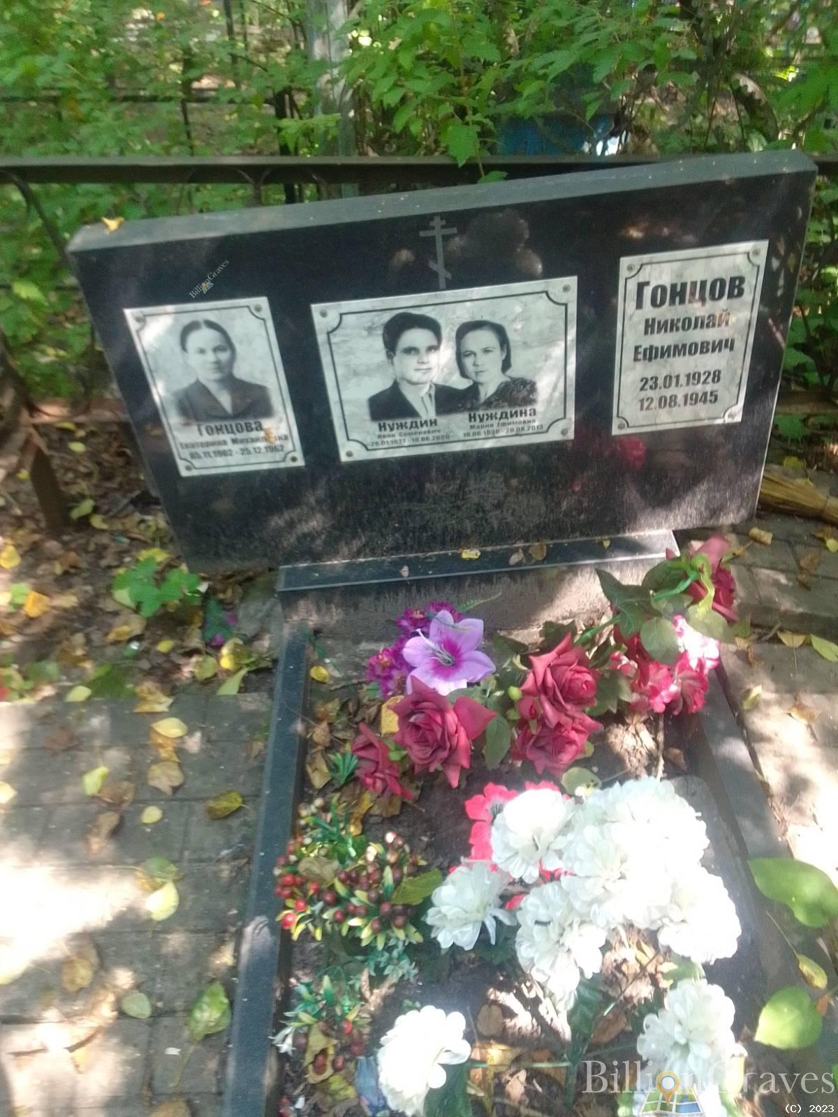 Гонцов Николай Ефимович