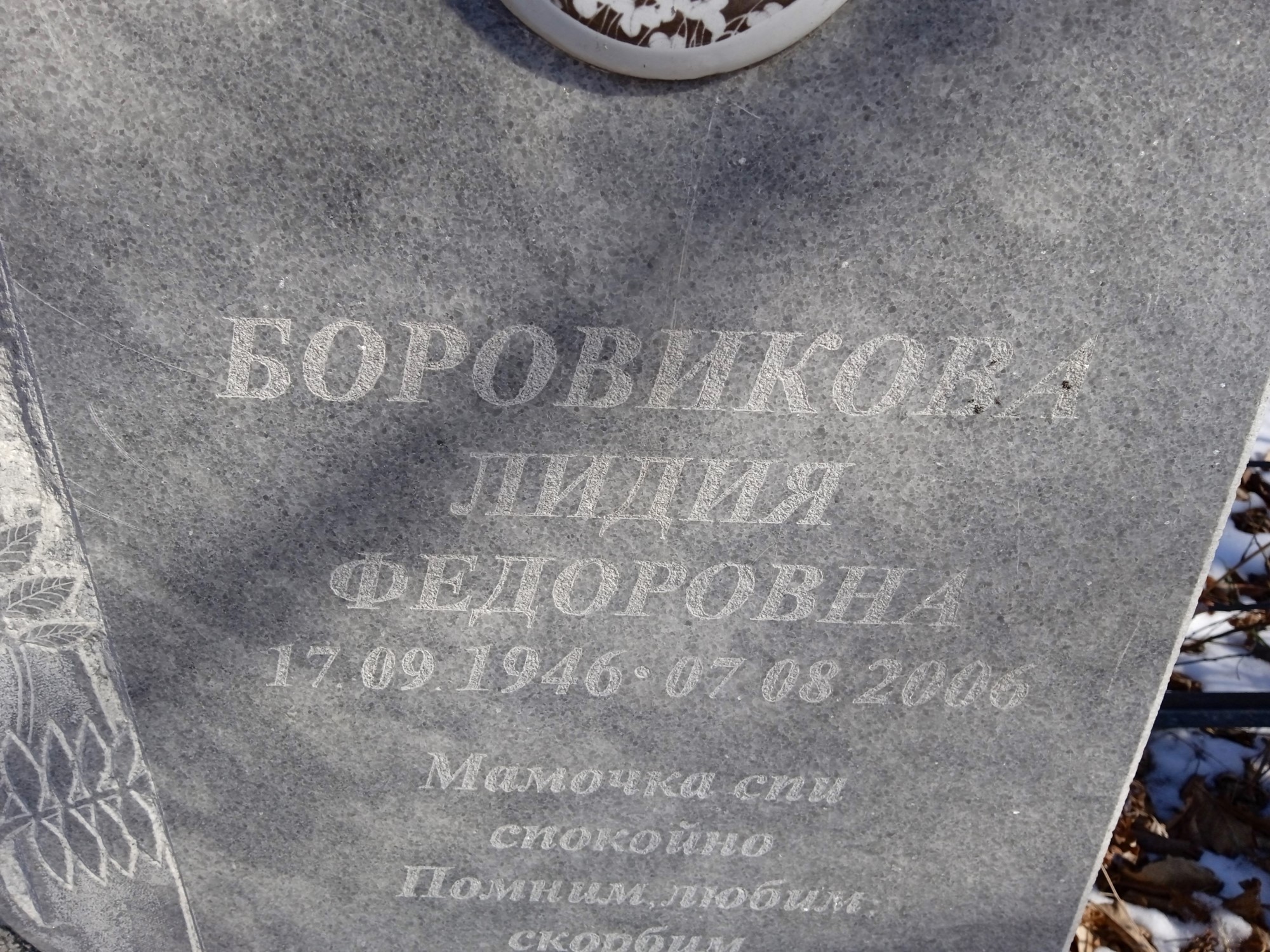 Боровикова Лидия Федоровна