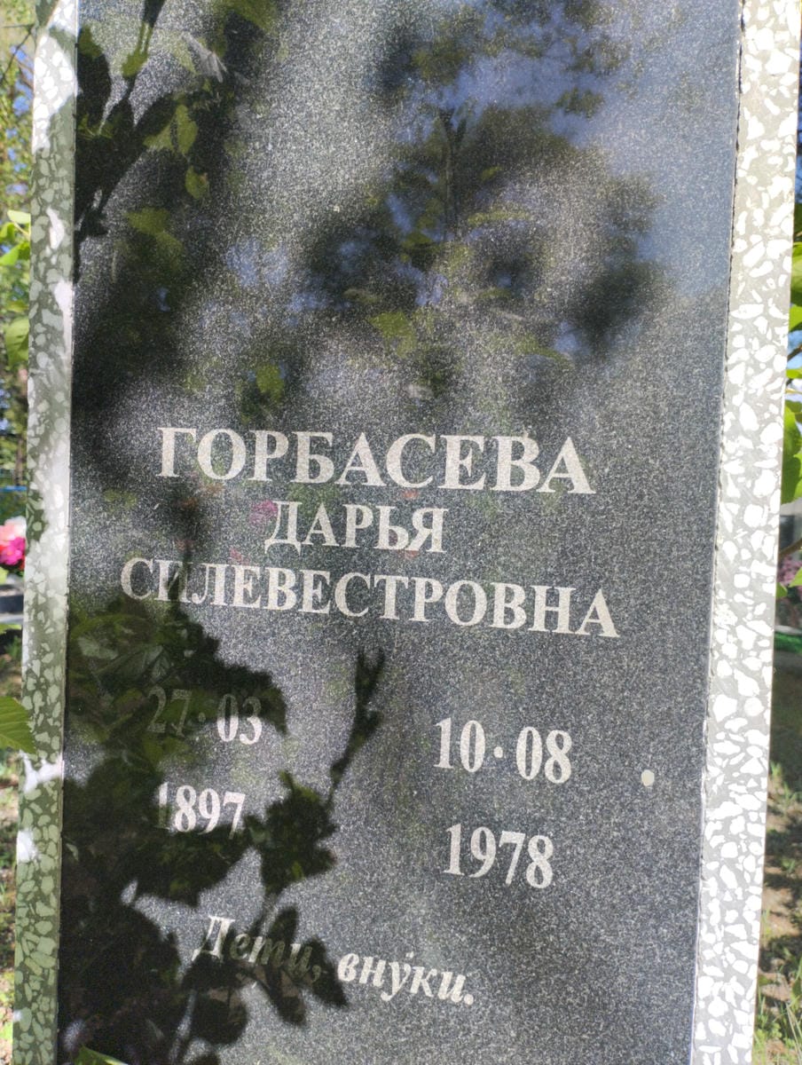 Горбачева Дарья Селевестровна