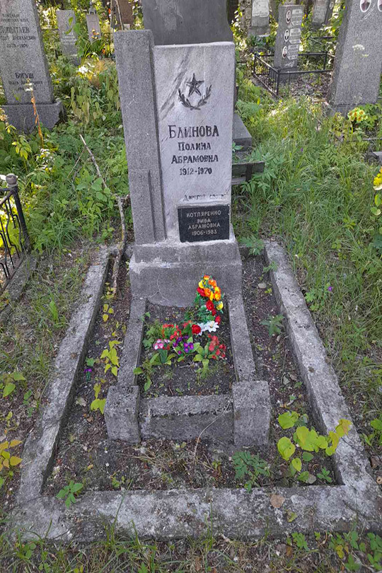 Блинова Полина Абрамовна