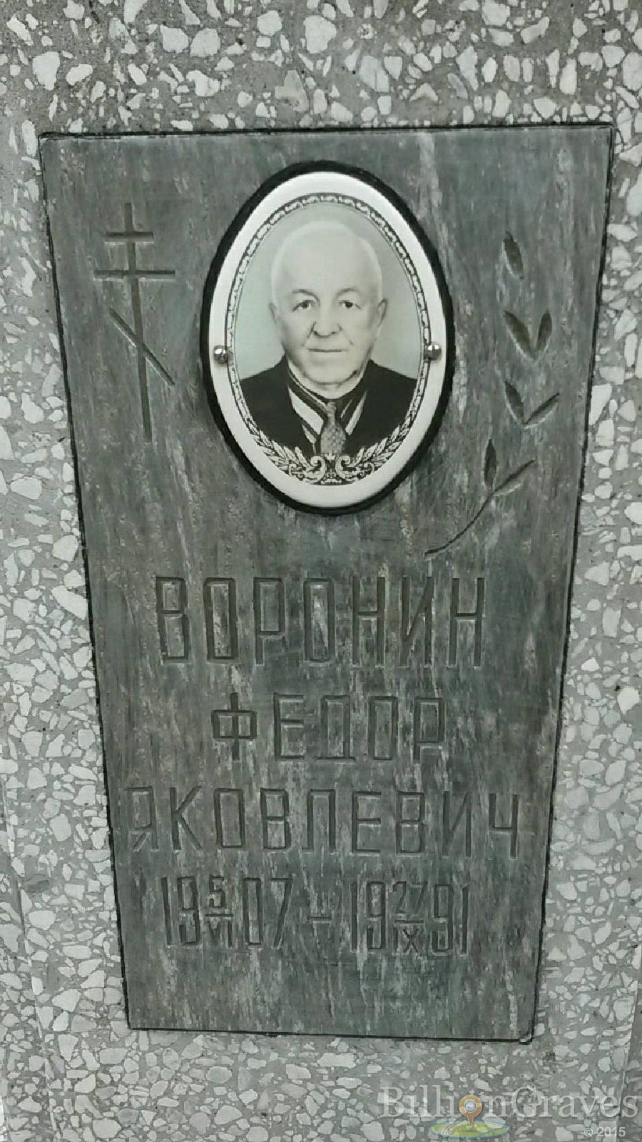 воронин федор яковлевич