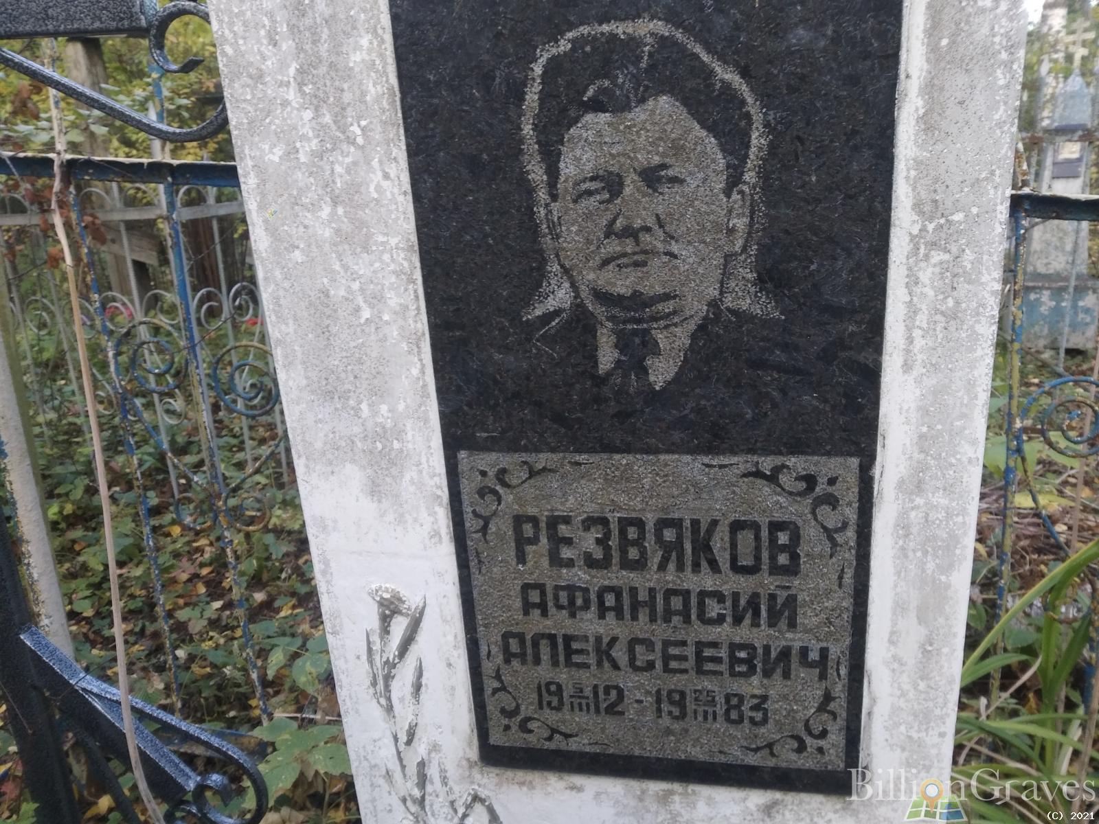 Резвяков Афанасий Алексеевич