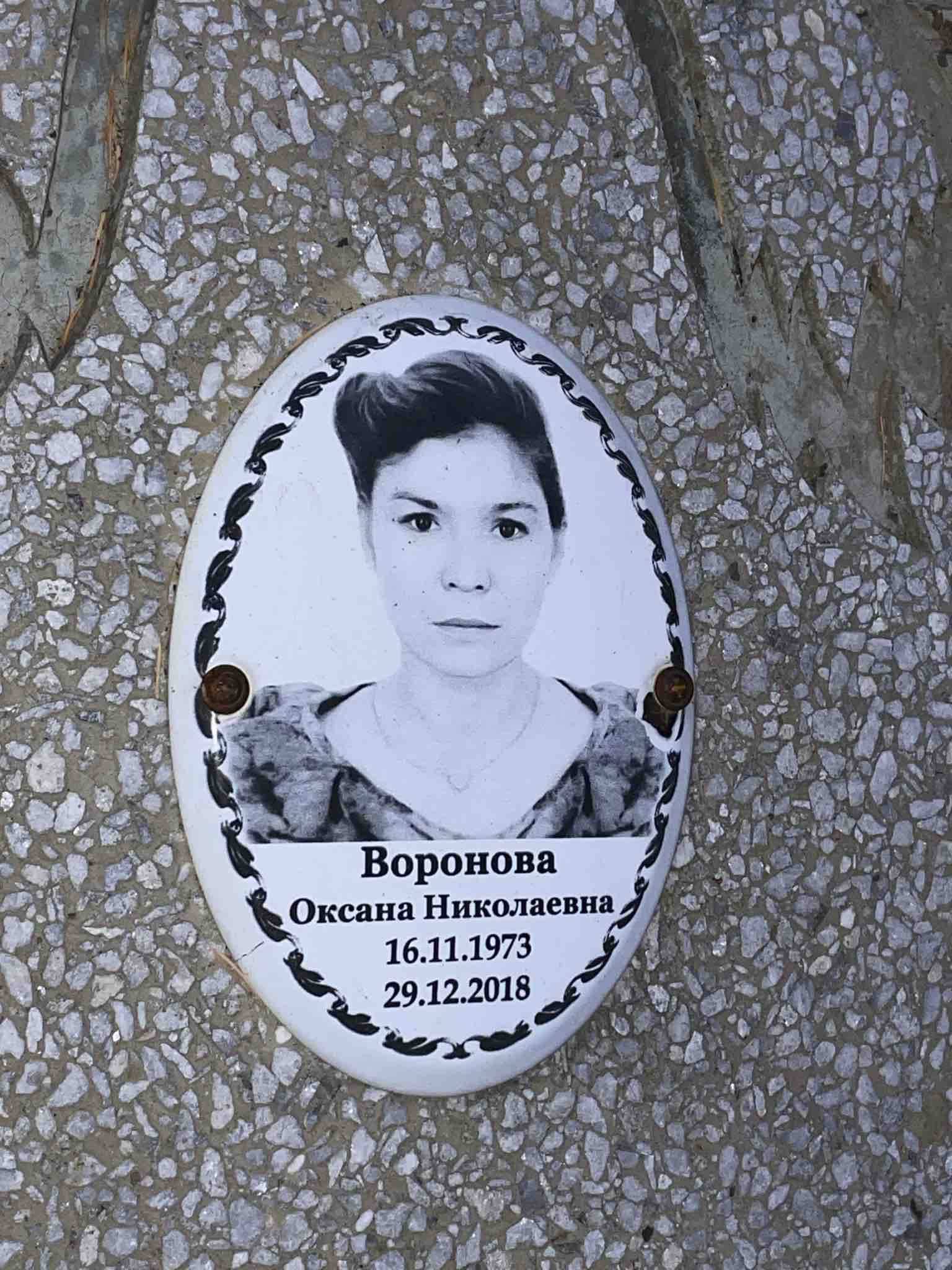 Воронова Оксана Николаевна