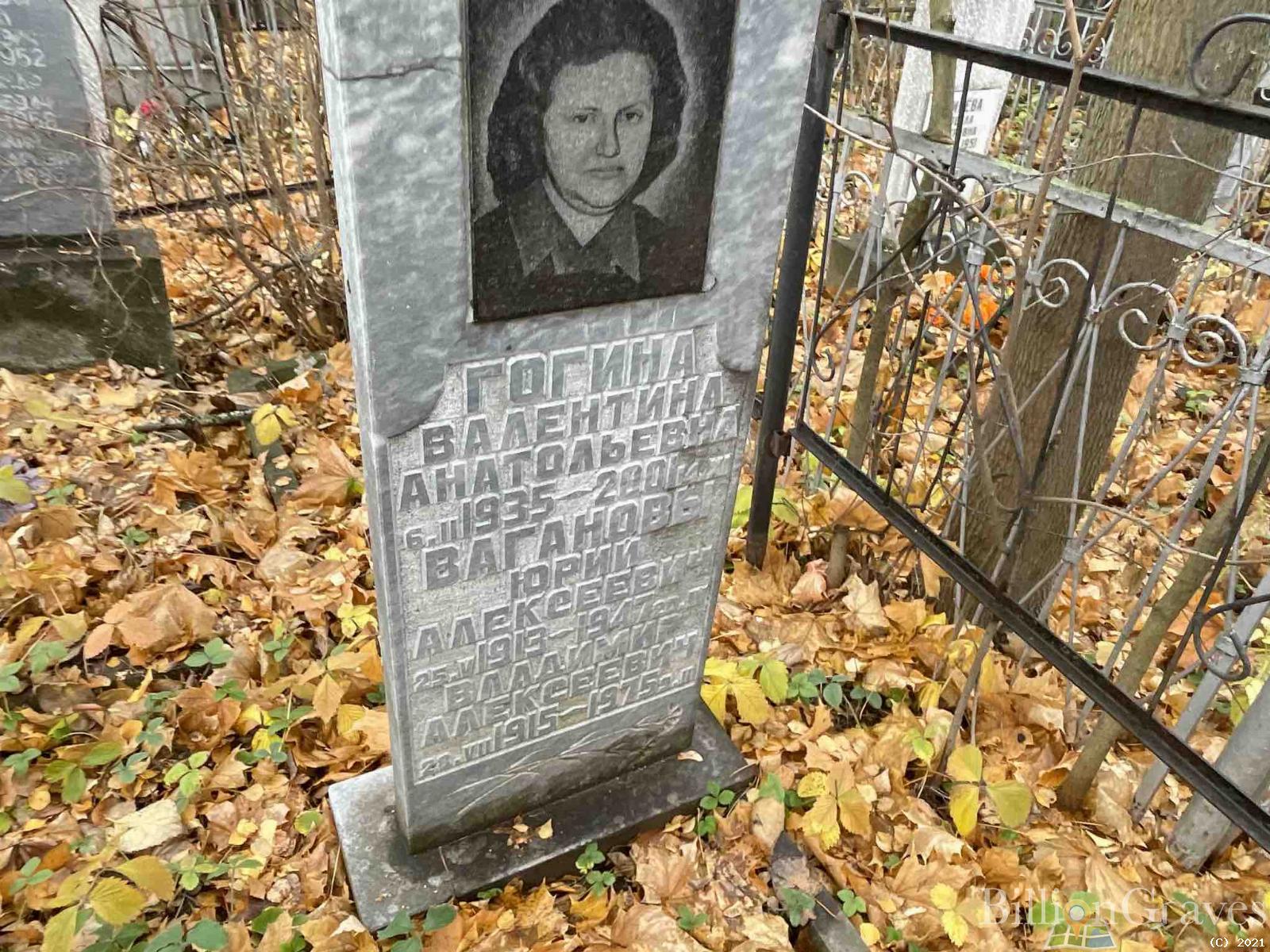 Гогина Валентина Анатольевна