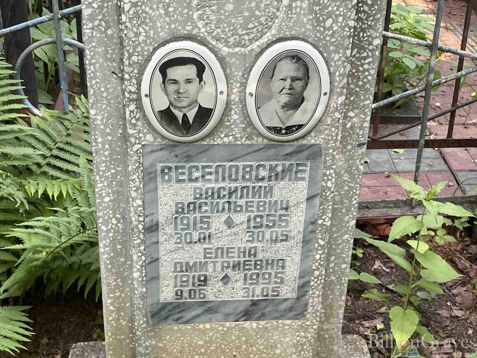 Веселовская Елена Дмитриевна
