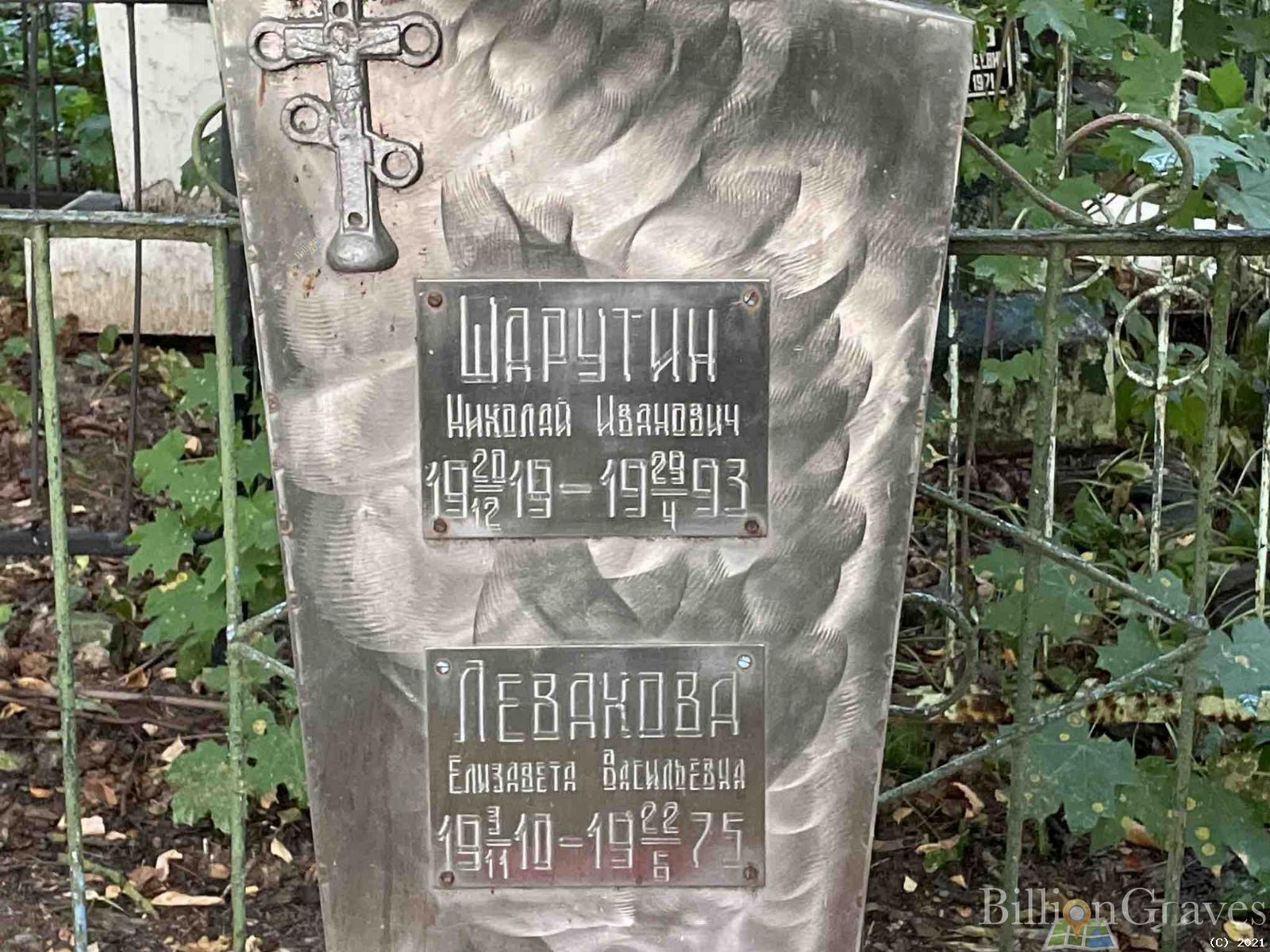 Левакова Елизавета Васильевна