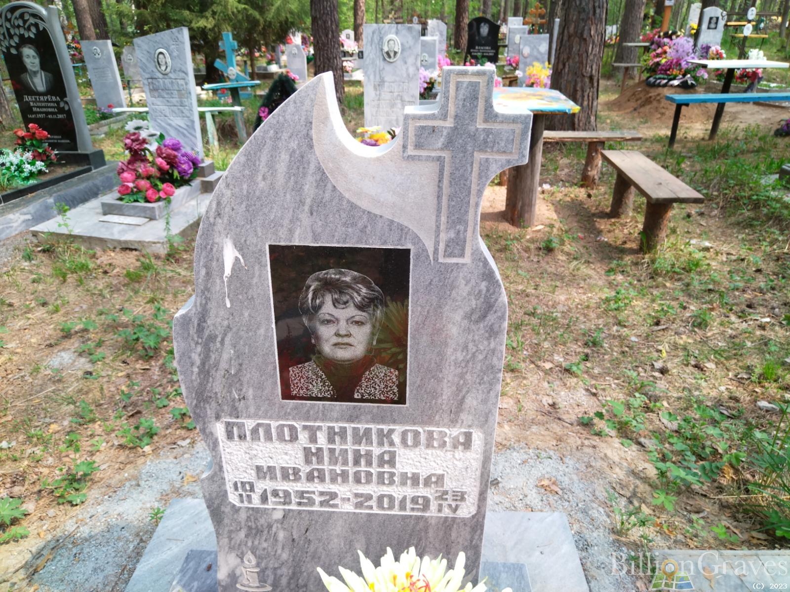 Плотникова Нина Ивановна