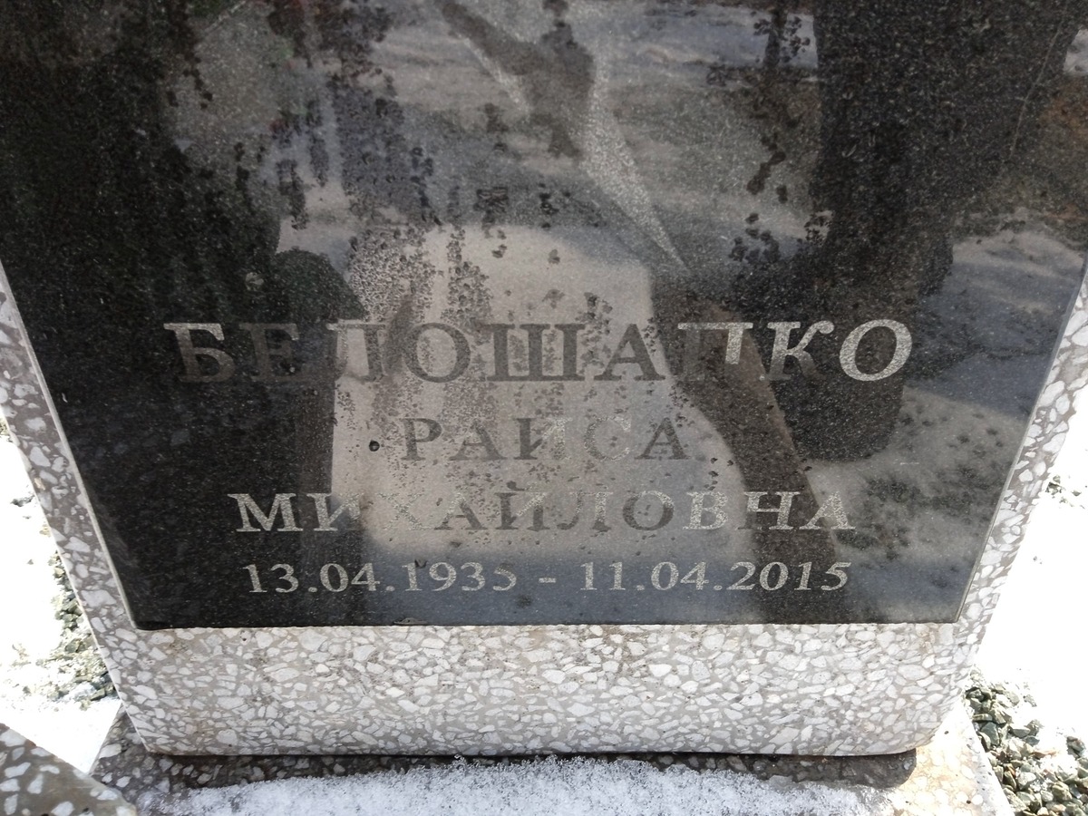 Белошапка Раиса Михайловна