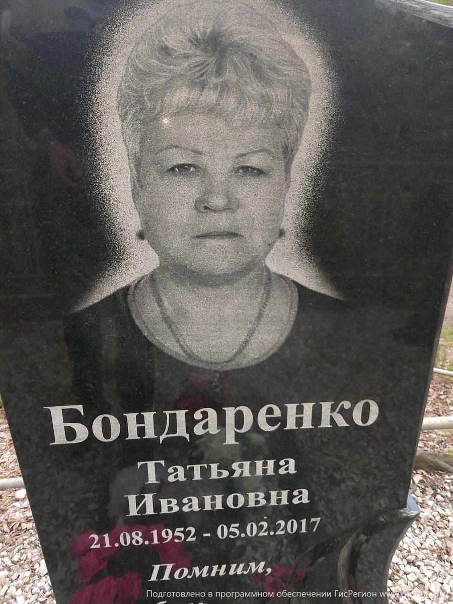 Бондаренко Татьяна Ивановна