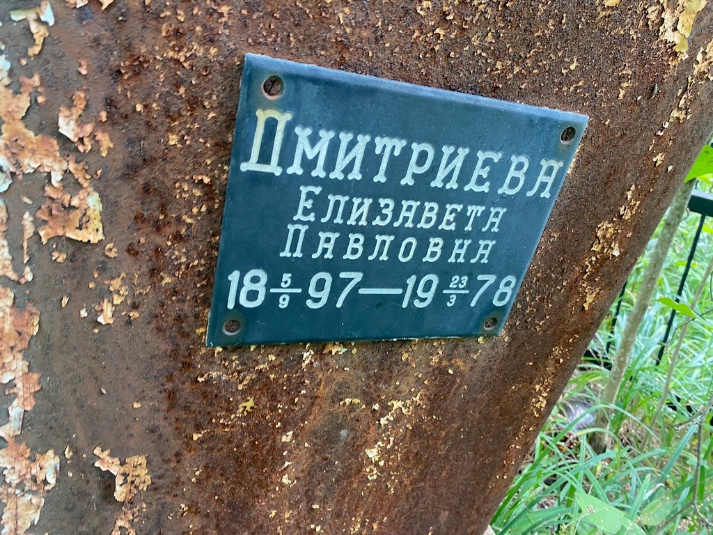 Дмитриева Елизавета Павловна