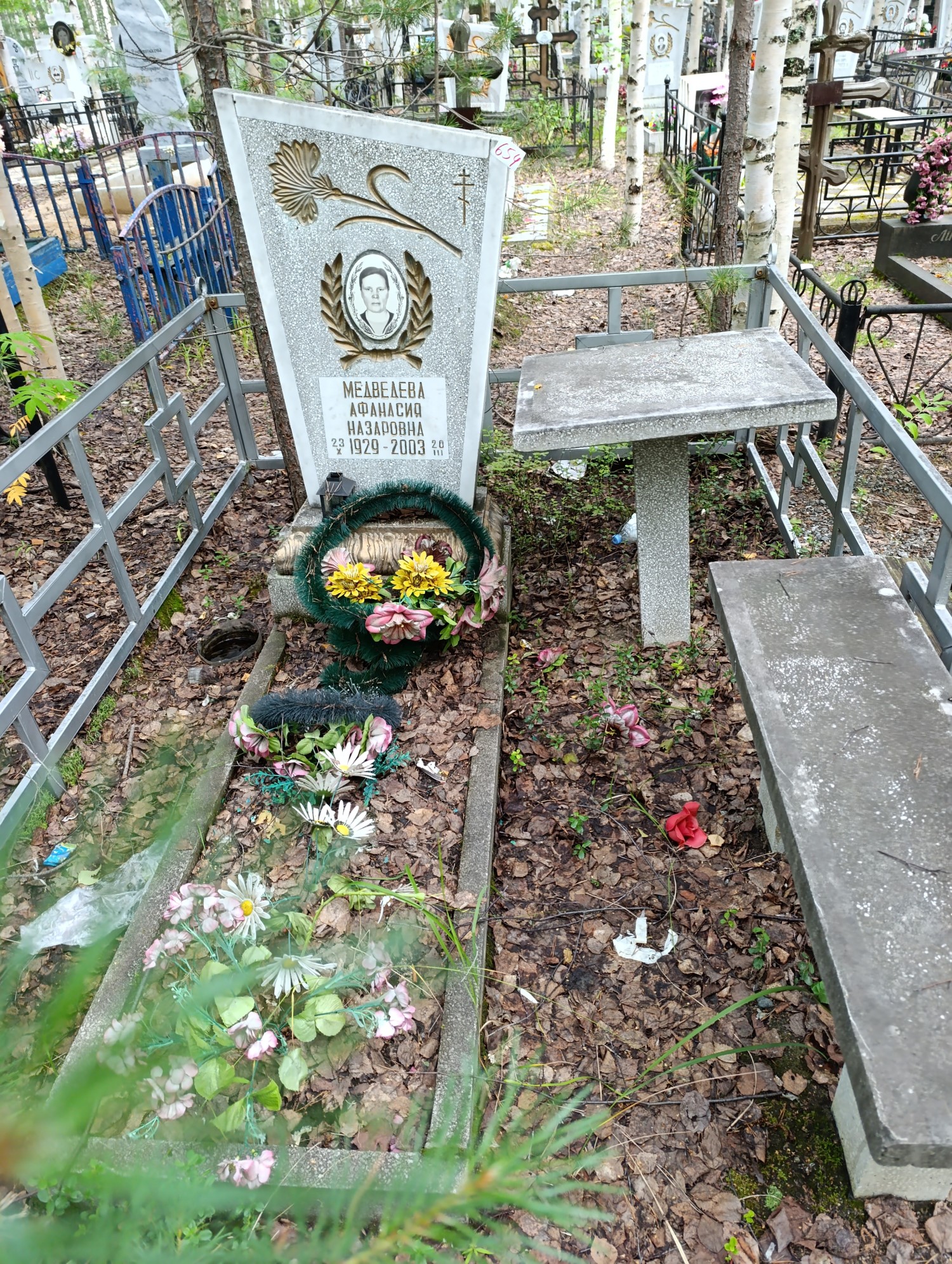 Медведева Афанасия Назаровна