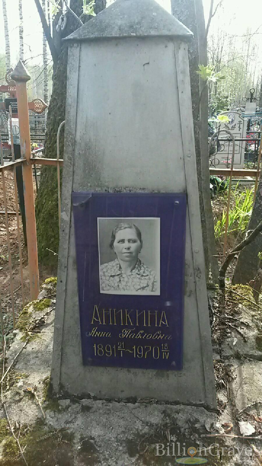 аникина Анна Павловна