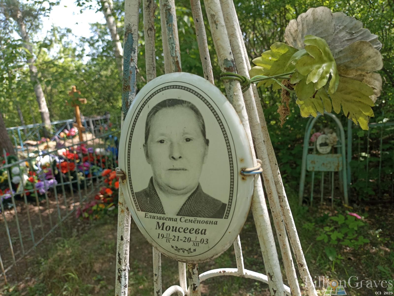 Моисеева Елизавета Семеновна