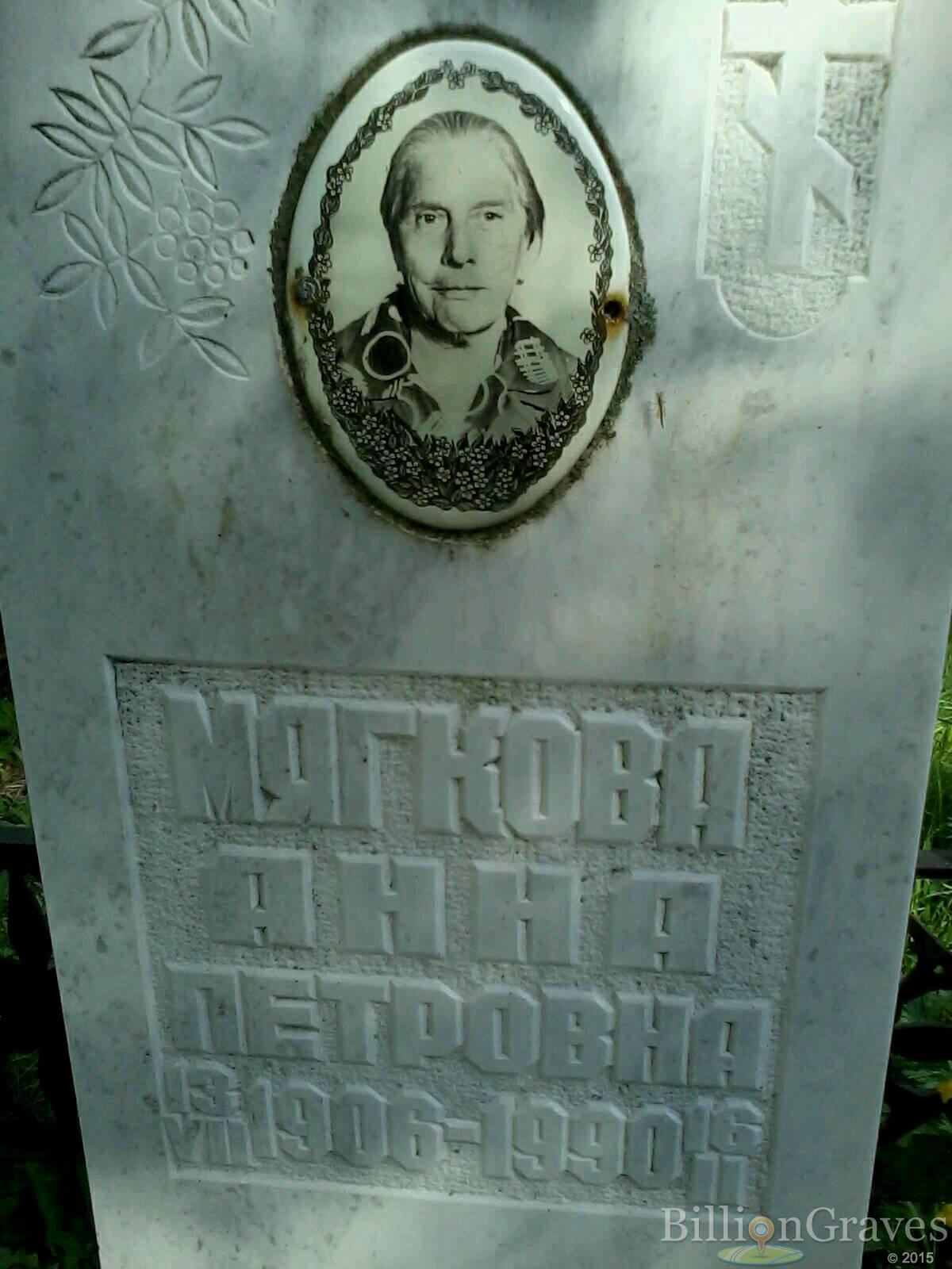 Мягкова Анна Петровна
