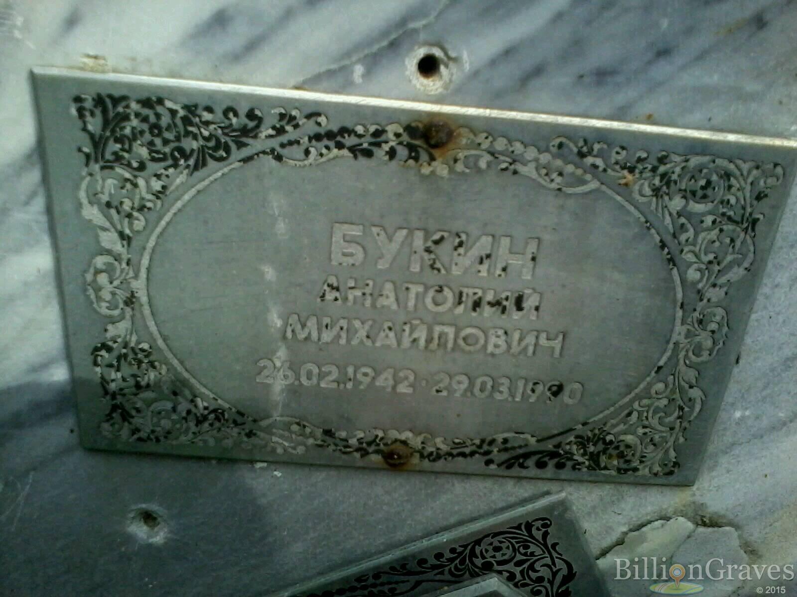 букин анатолий михайлович