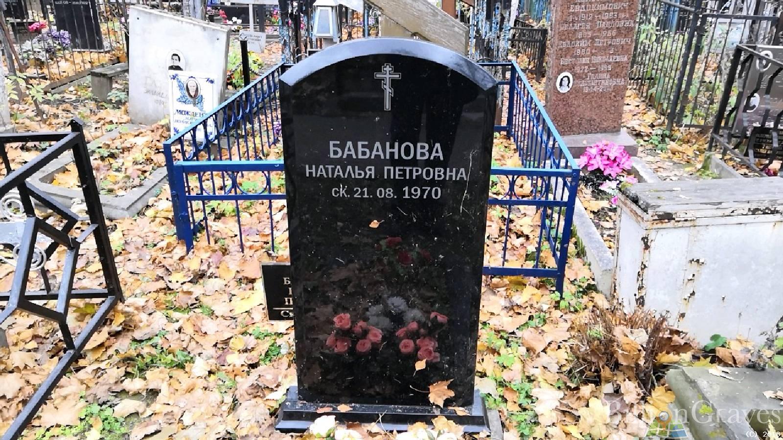 Бабанова Наталья Петровна