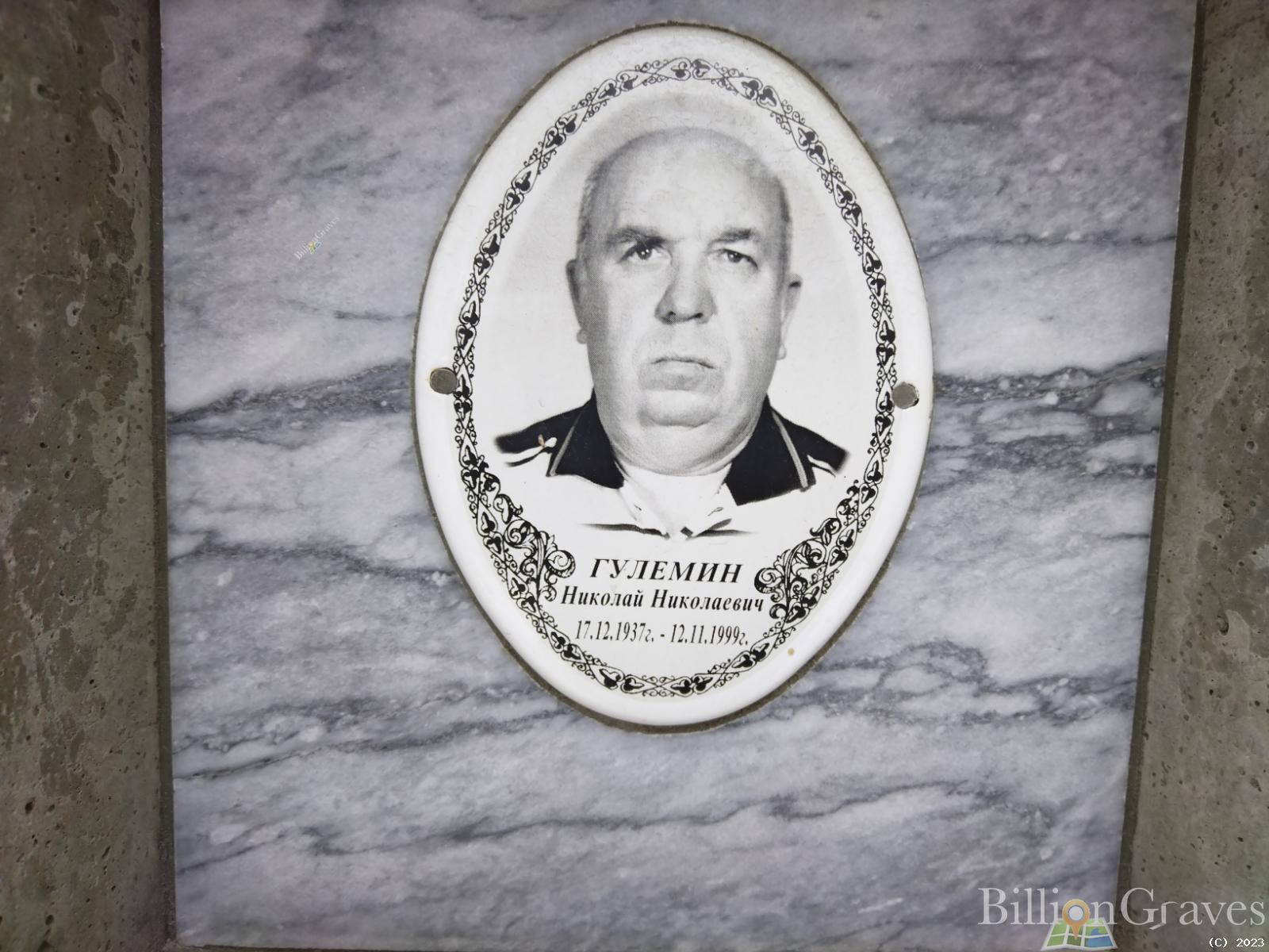 Гулемин Николай Николаевич