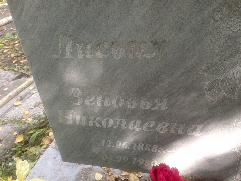 Зеновья Лисьих Николаевна