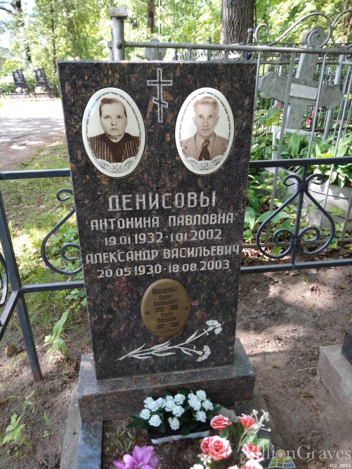Денисова Антонина Павловна