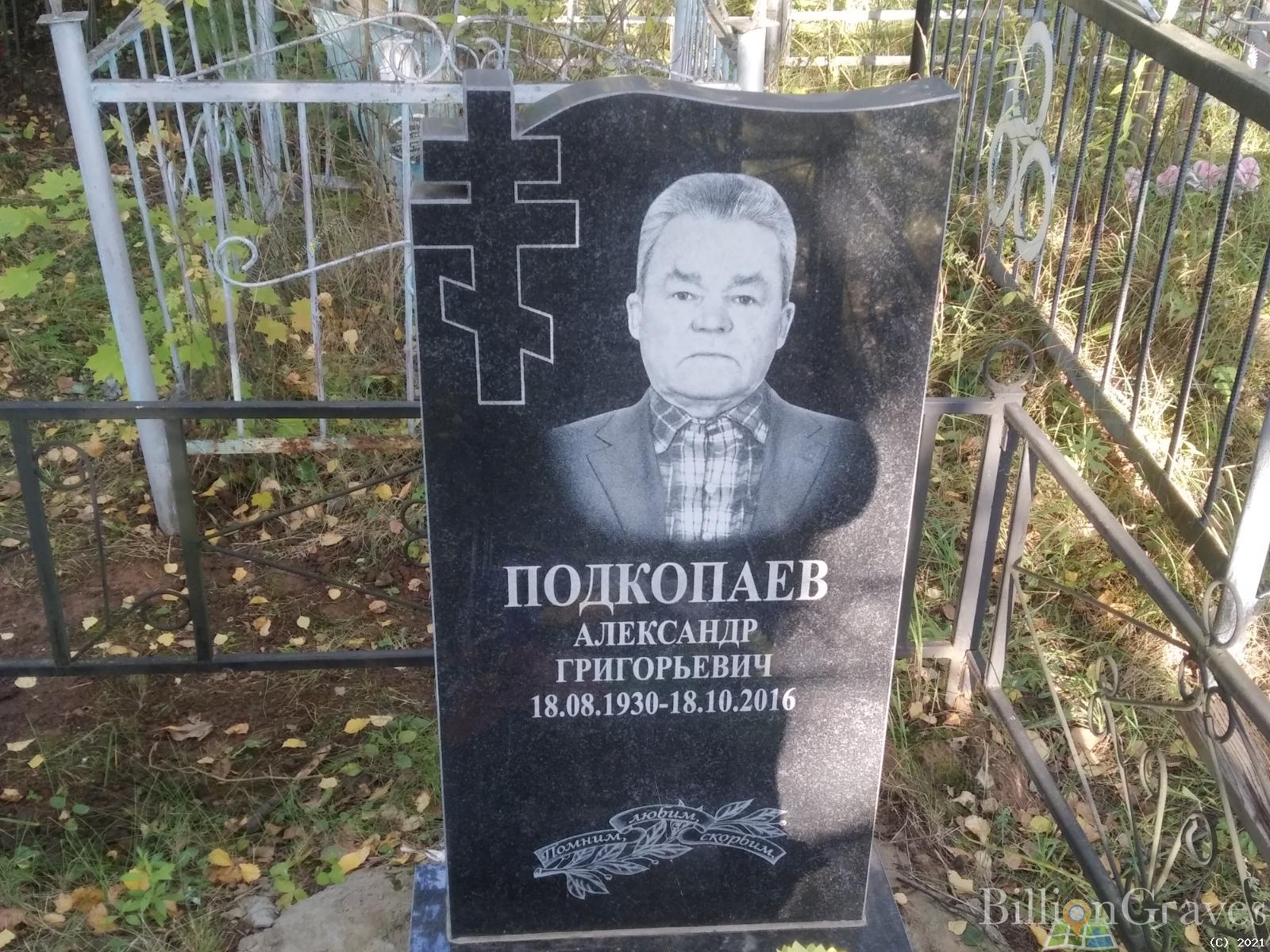 Подкопаев Александр Григорьевич