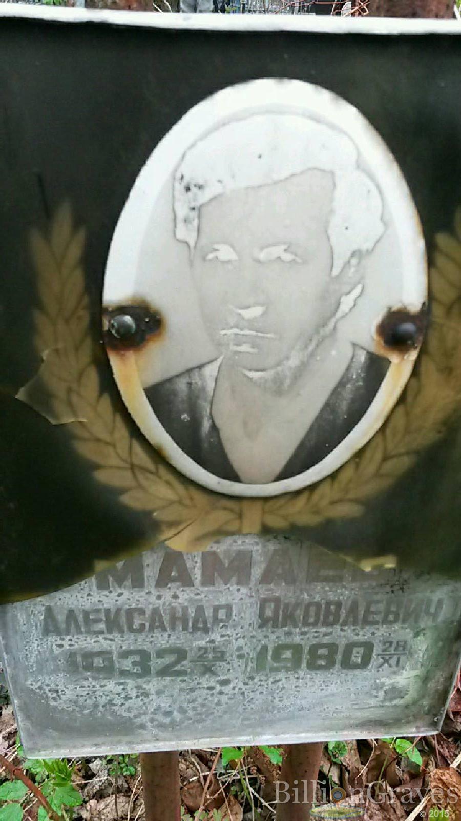 мамаев александр яковлевич