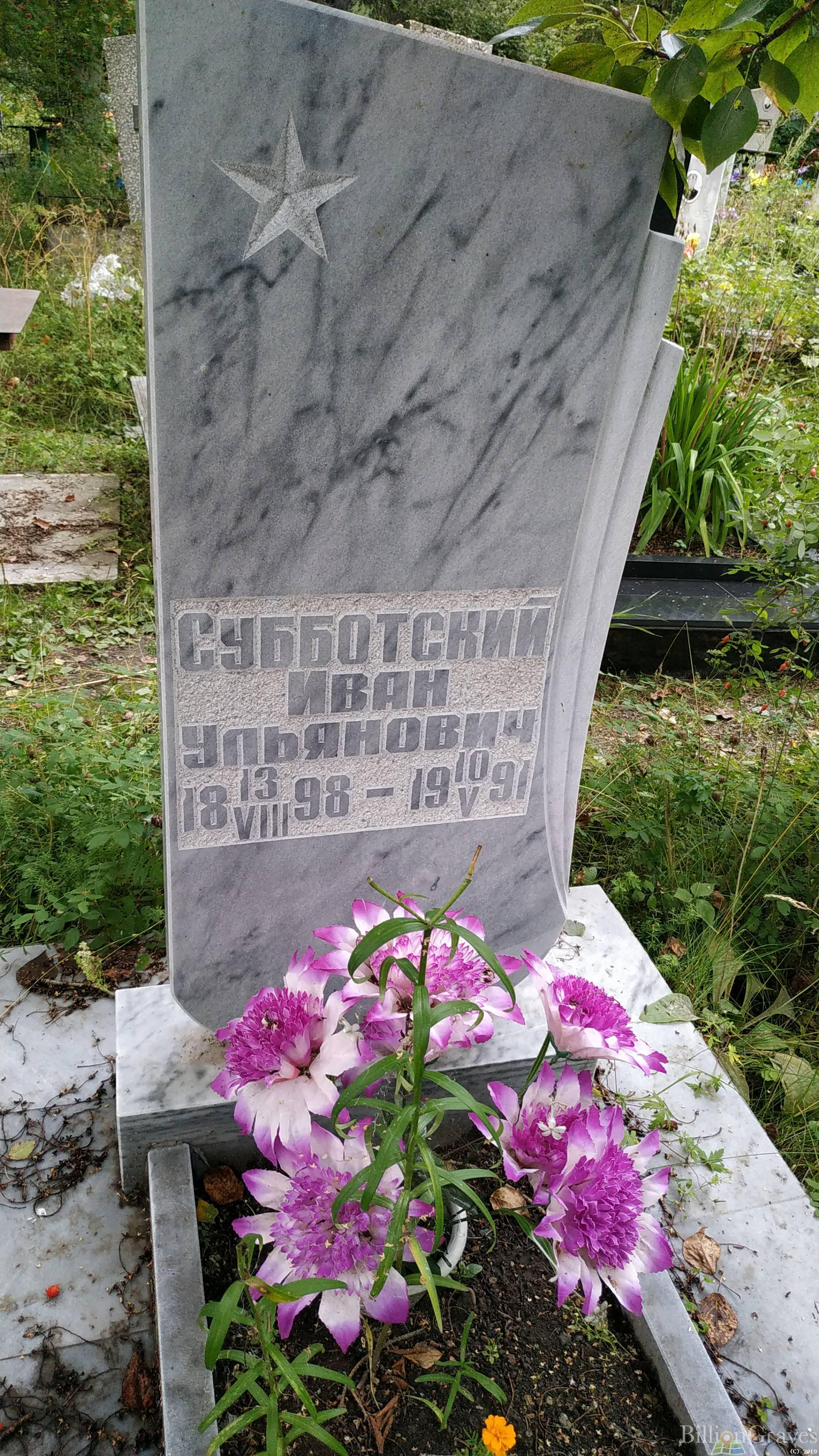Субботский Иван Ульянович