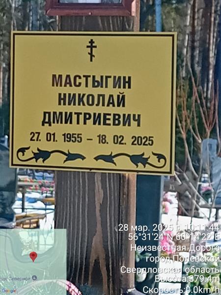Мастыгин Николай Дмитриевич