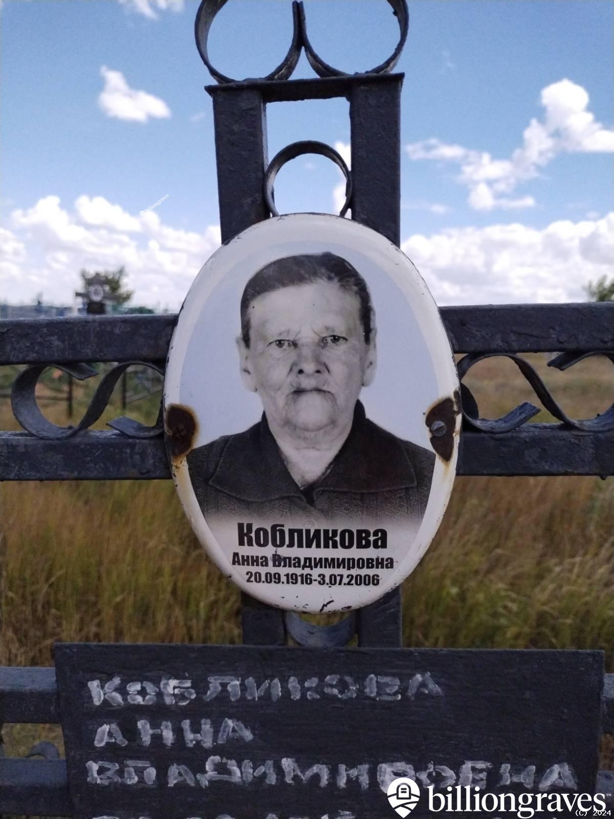 Кобликова Анна Владимировна
