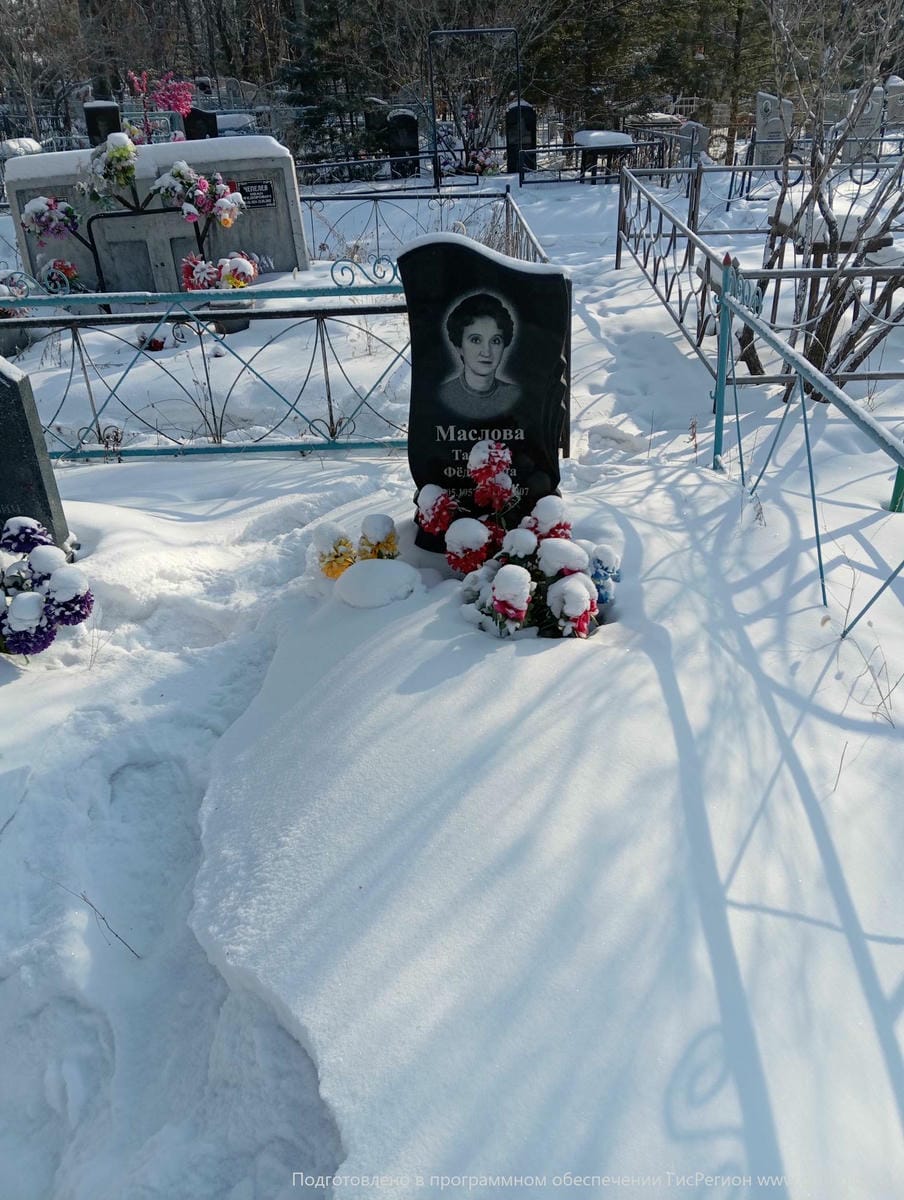 Маслова Татьяна Федоровна