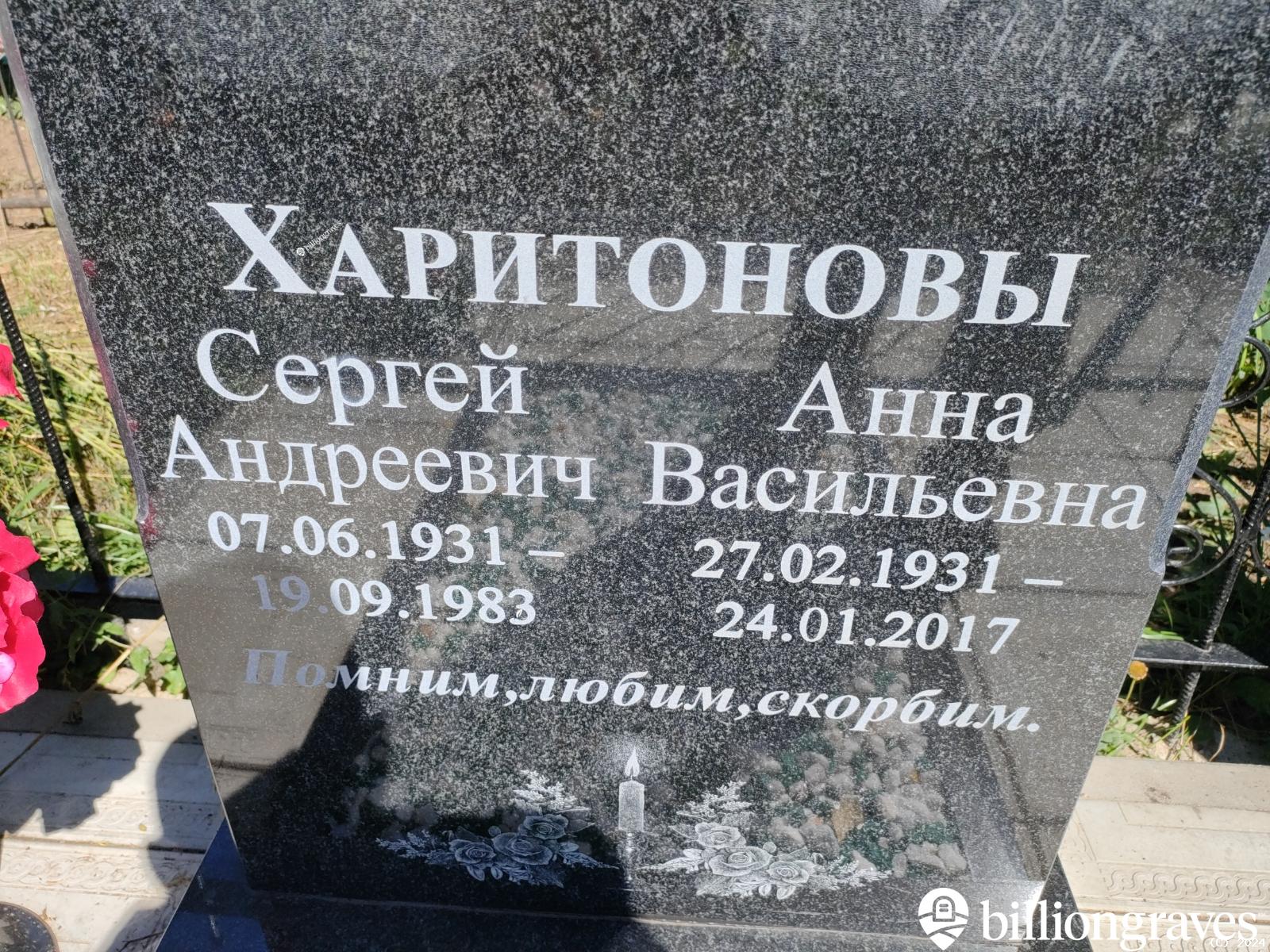 Харитонова Анна Васильевна