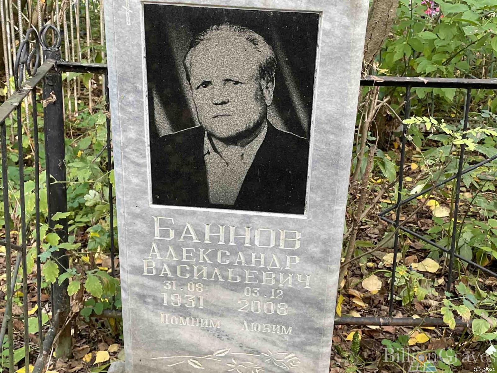Баннов Александр Васильевич