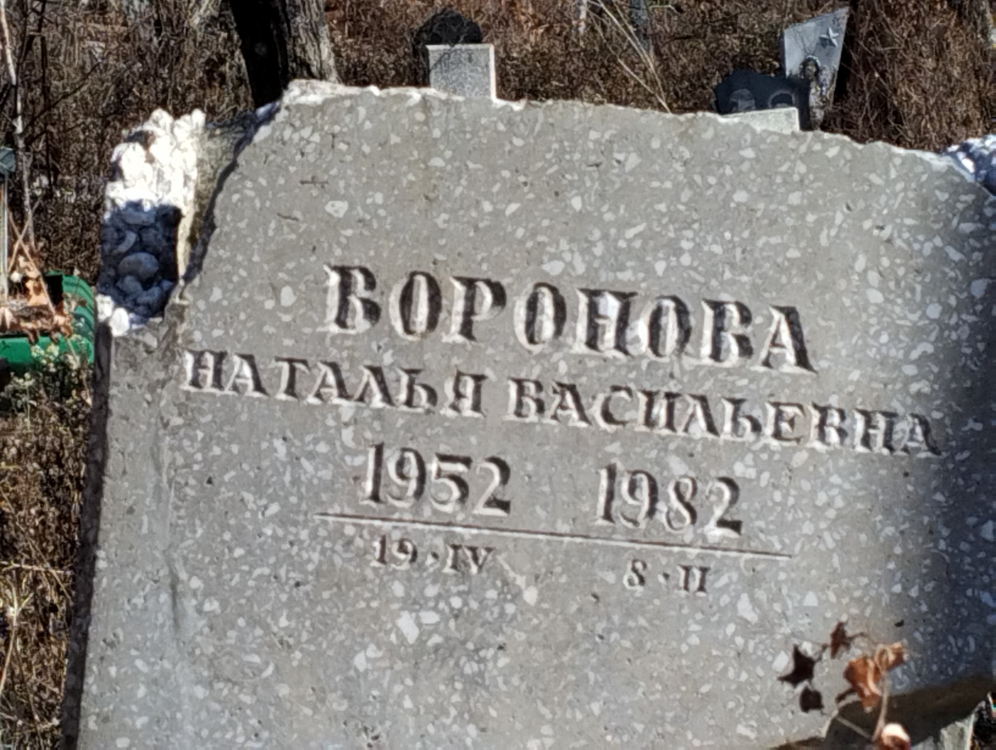 Воронова Наталья Васильевна
