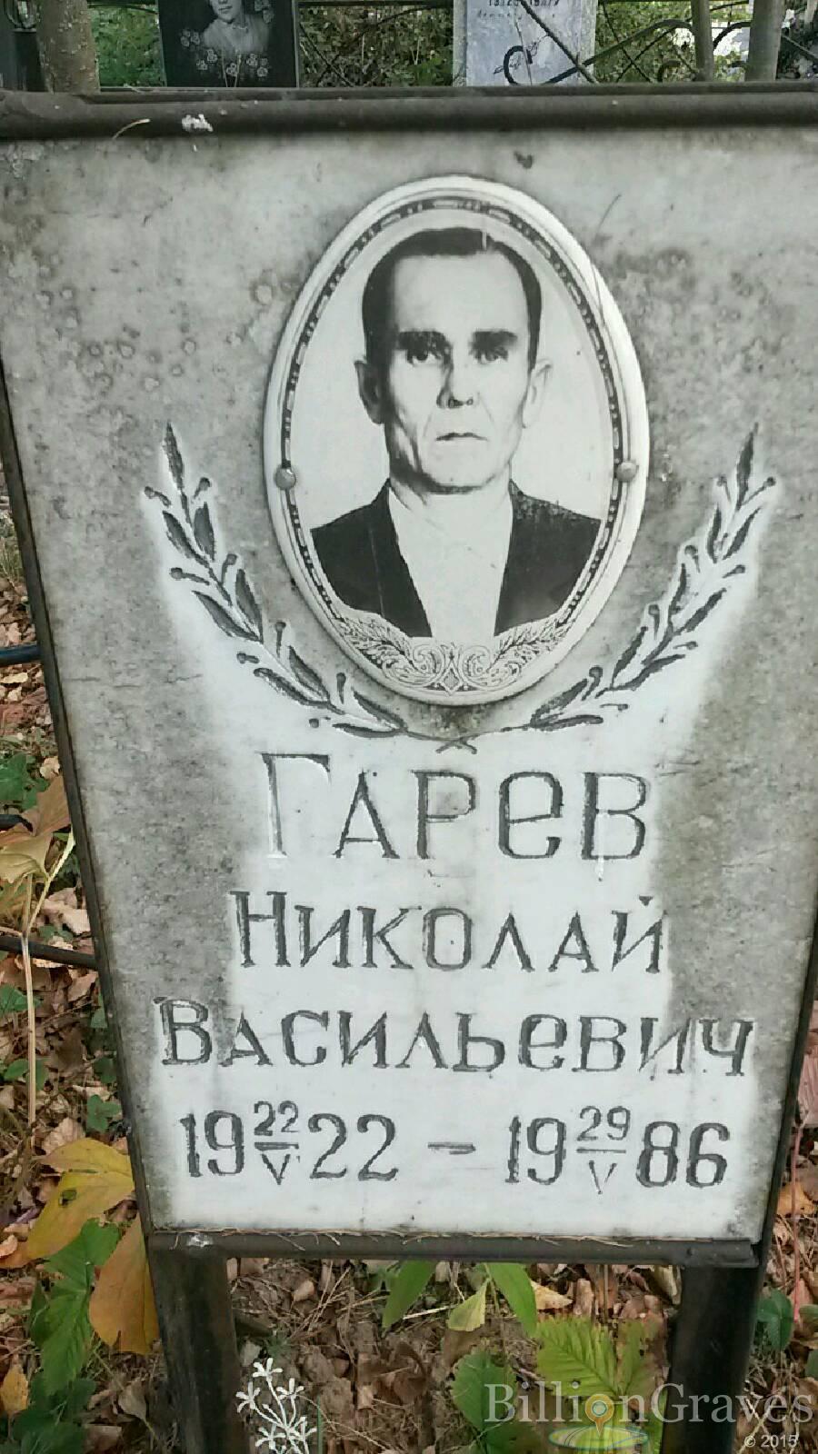 Гарёв Николай Васильевич