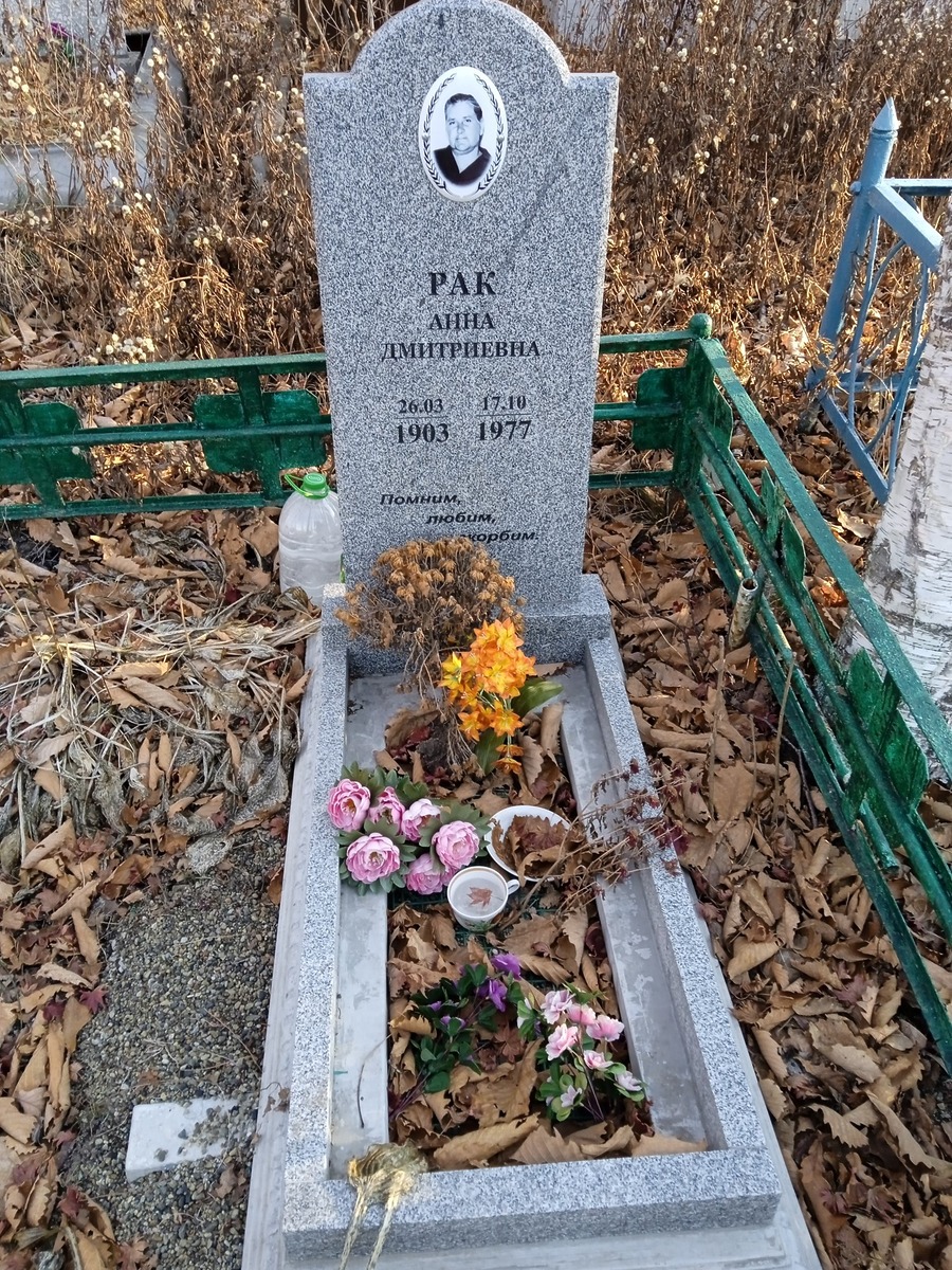 Рак Анна Дмитриевна