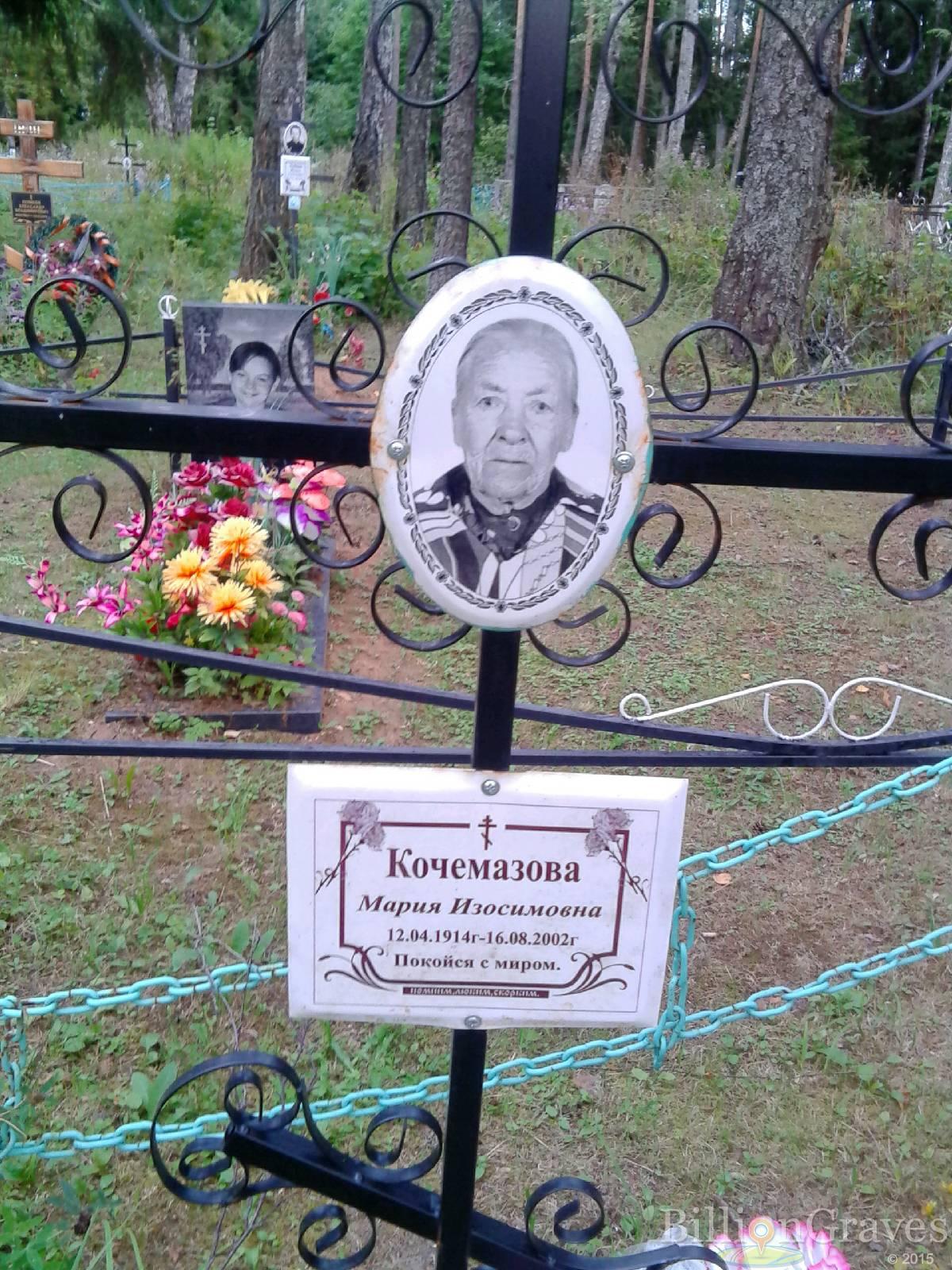 Кочемазова Мария Изосимовна