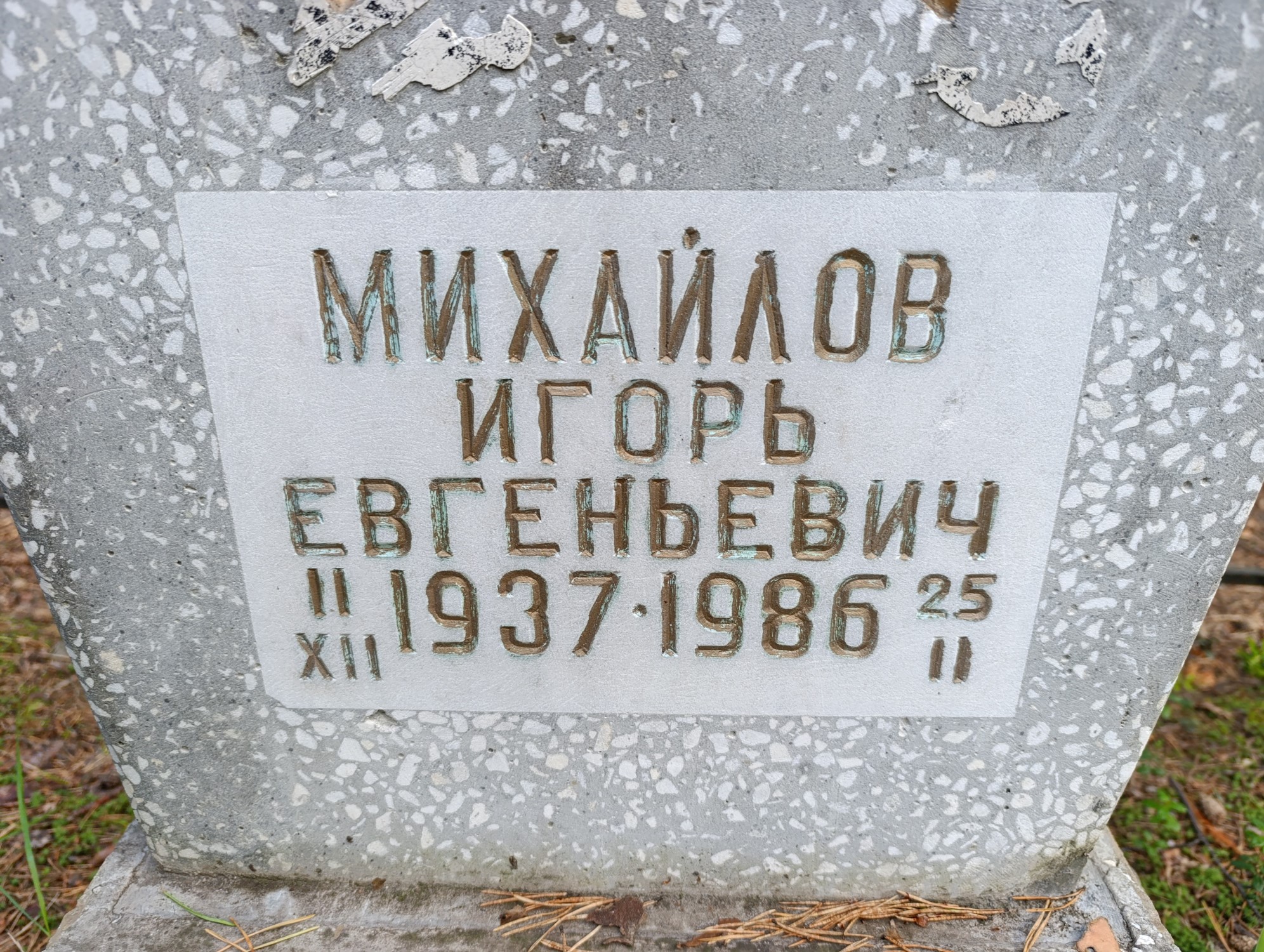 Михайлов Игорь Евгеньевич
